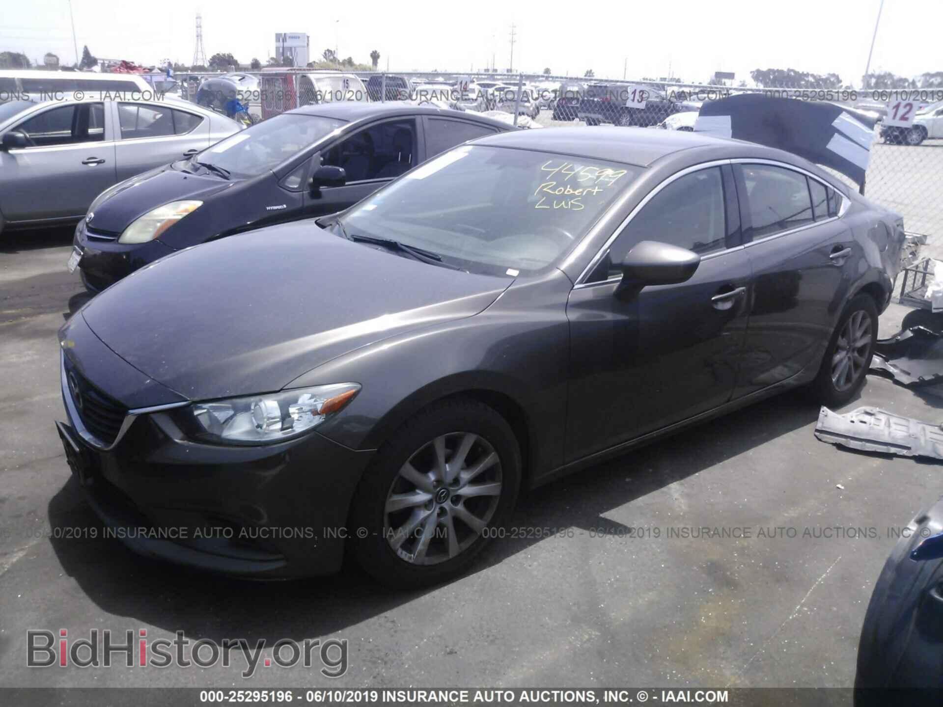 2016 MAZDA 6 - VIN: JM1GJ1U50G1408526 - Фото 2