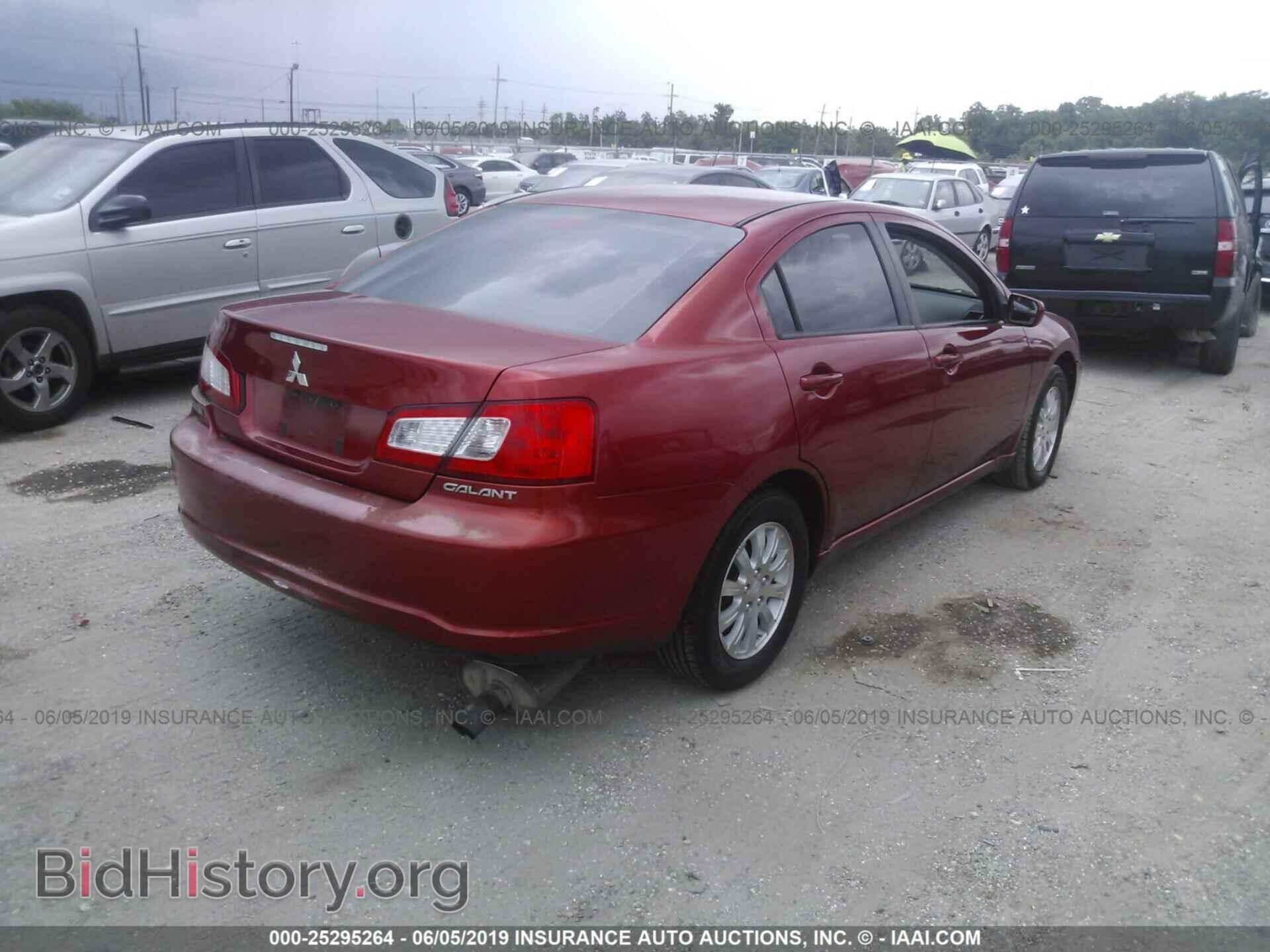 2009 MITSUBISHI GALANT - VIN: 4A3AB36F09E024405 - Фото 4