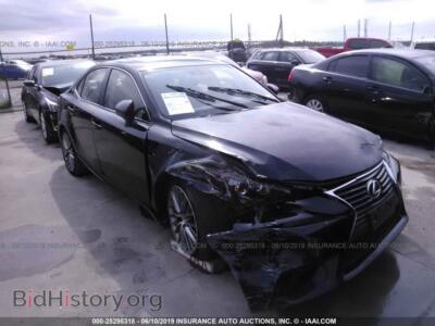 2015 Lexus IS, black — VIN JTHCF1D21F5018742, IAAI