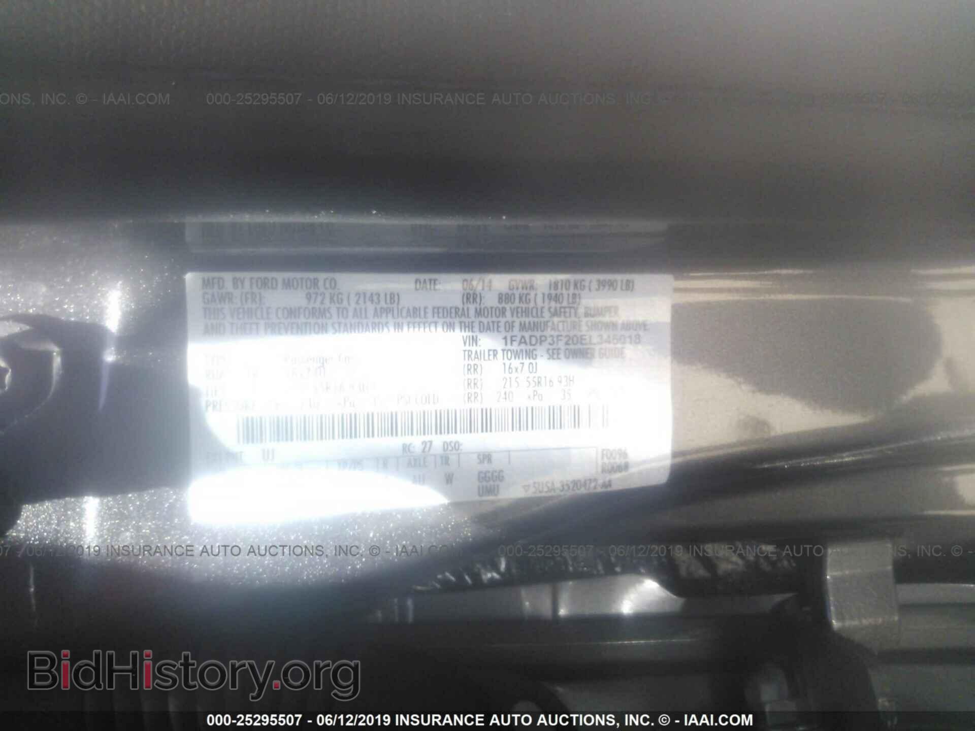 2014 FORD FOCUS - VIN: 1FADP3F20EL346018 - Photo 9