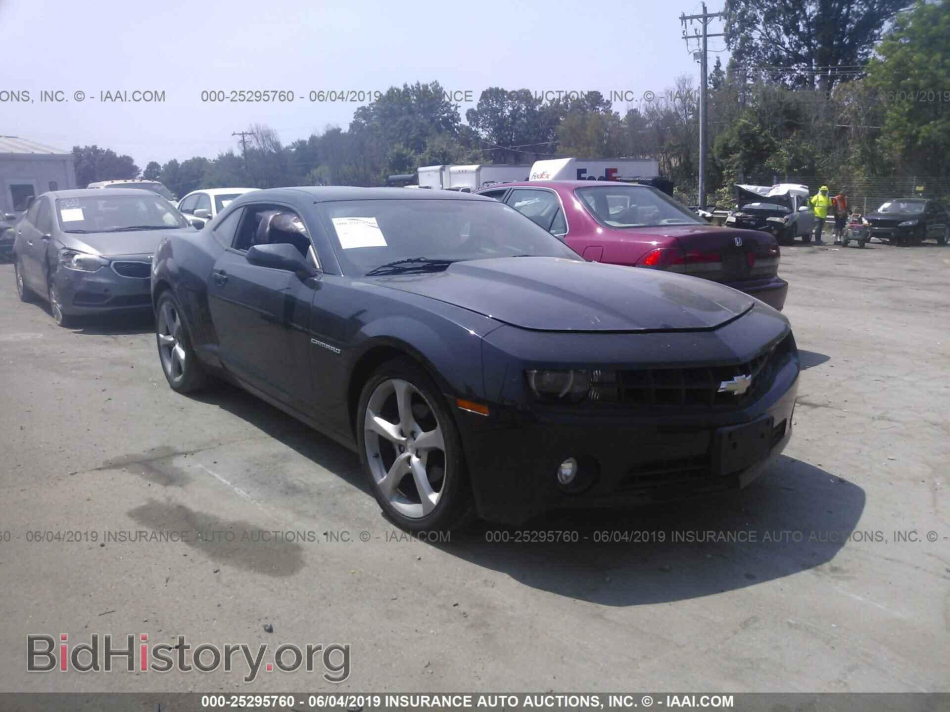 Фотография 2G1FB1E31D9243219 - CHEVROLET CAMARO 2013