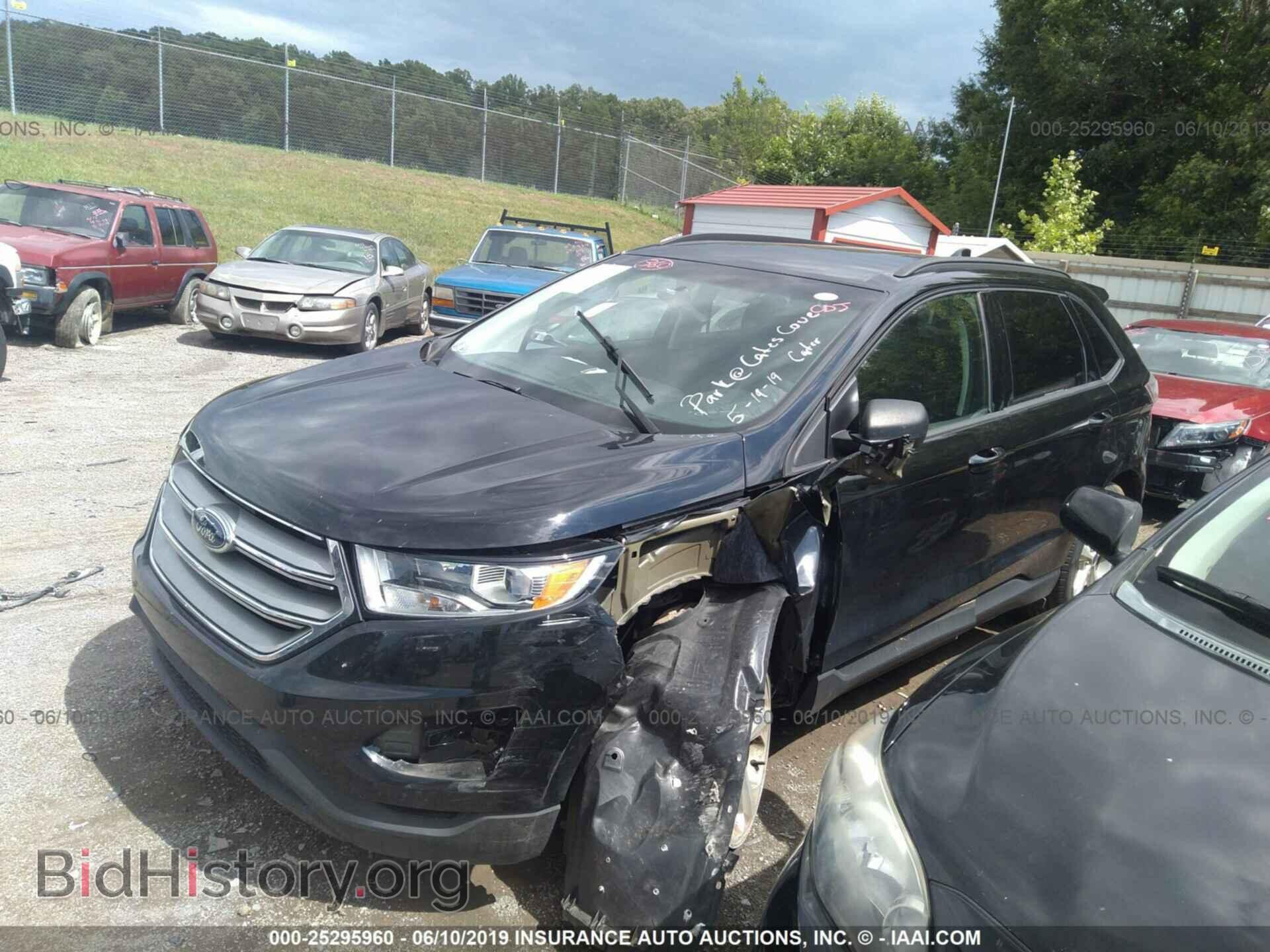2016 FORD EDGE - VIN: 2FMPK3G91GBC29838 - Фото 2