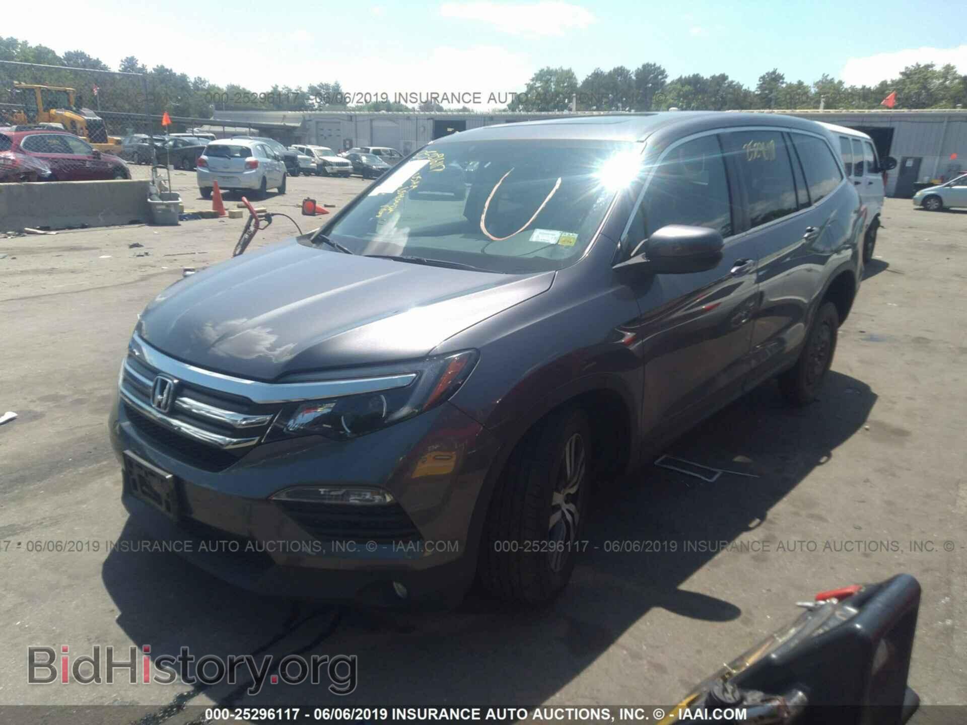 2016 HONDA PILOT - VIN: 5FNYF6H52GB125131 - Фото 2