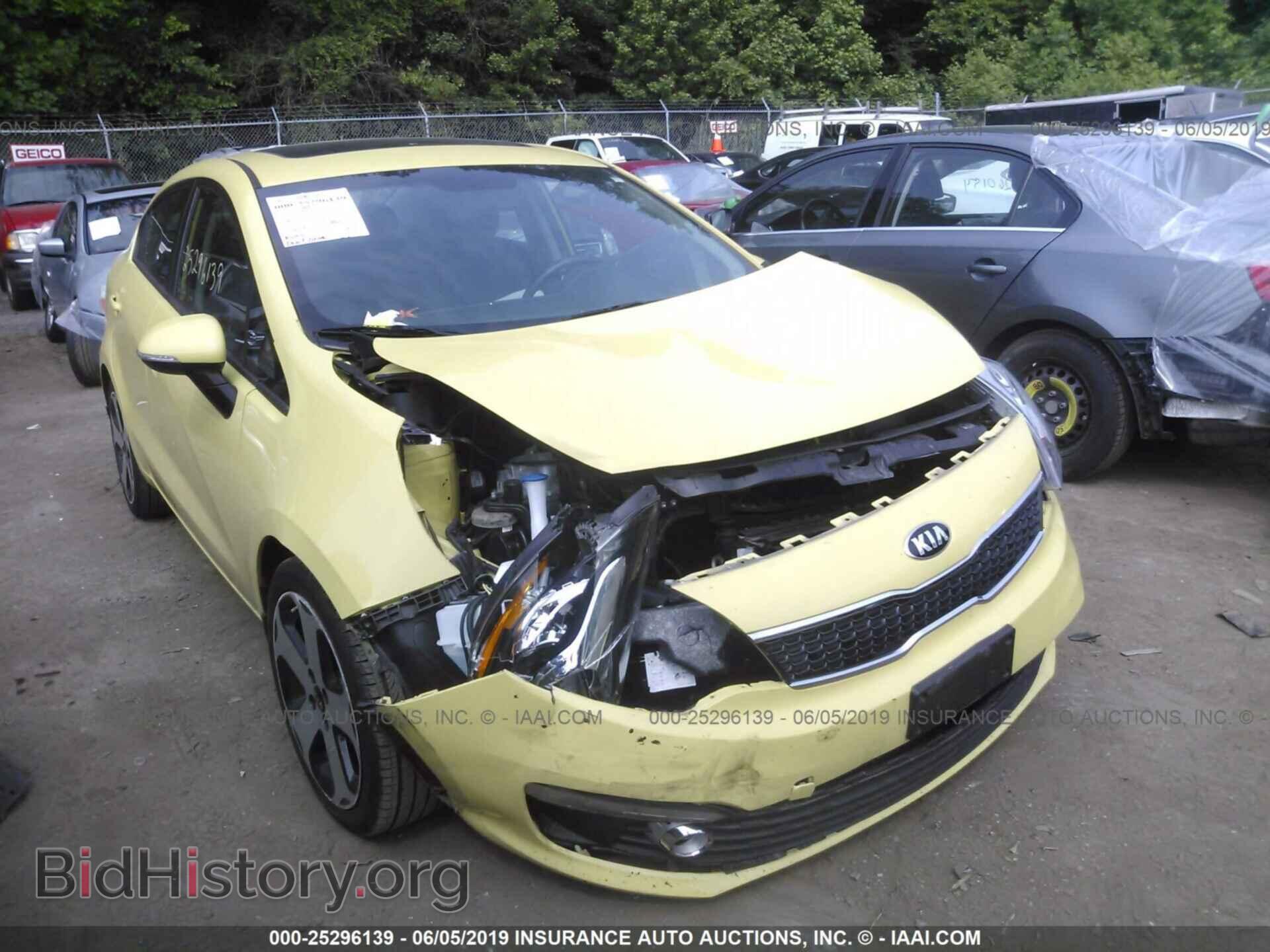 Фотография KNADN4A38G6646684 - KIA RIO 2016