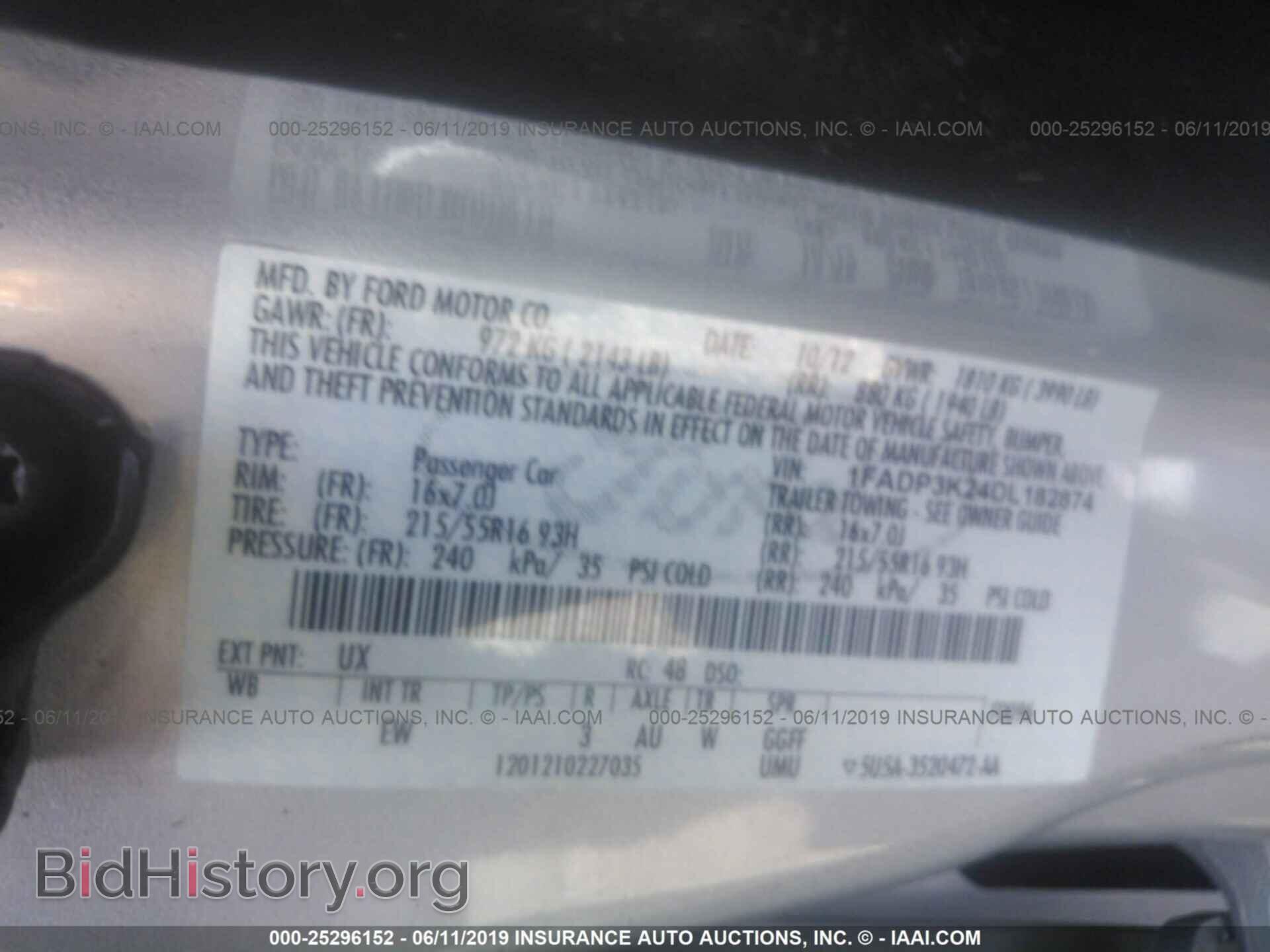 2013 FORD FOCUS - VIN: 1FADP3K24DL182874 - Photo 9