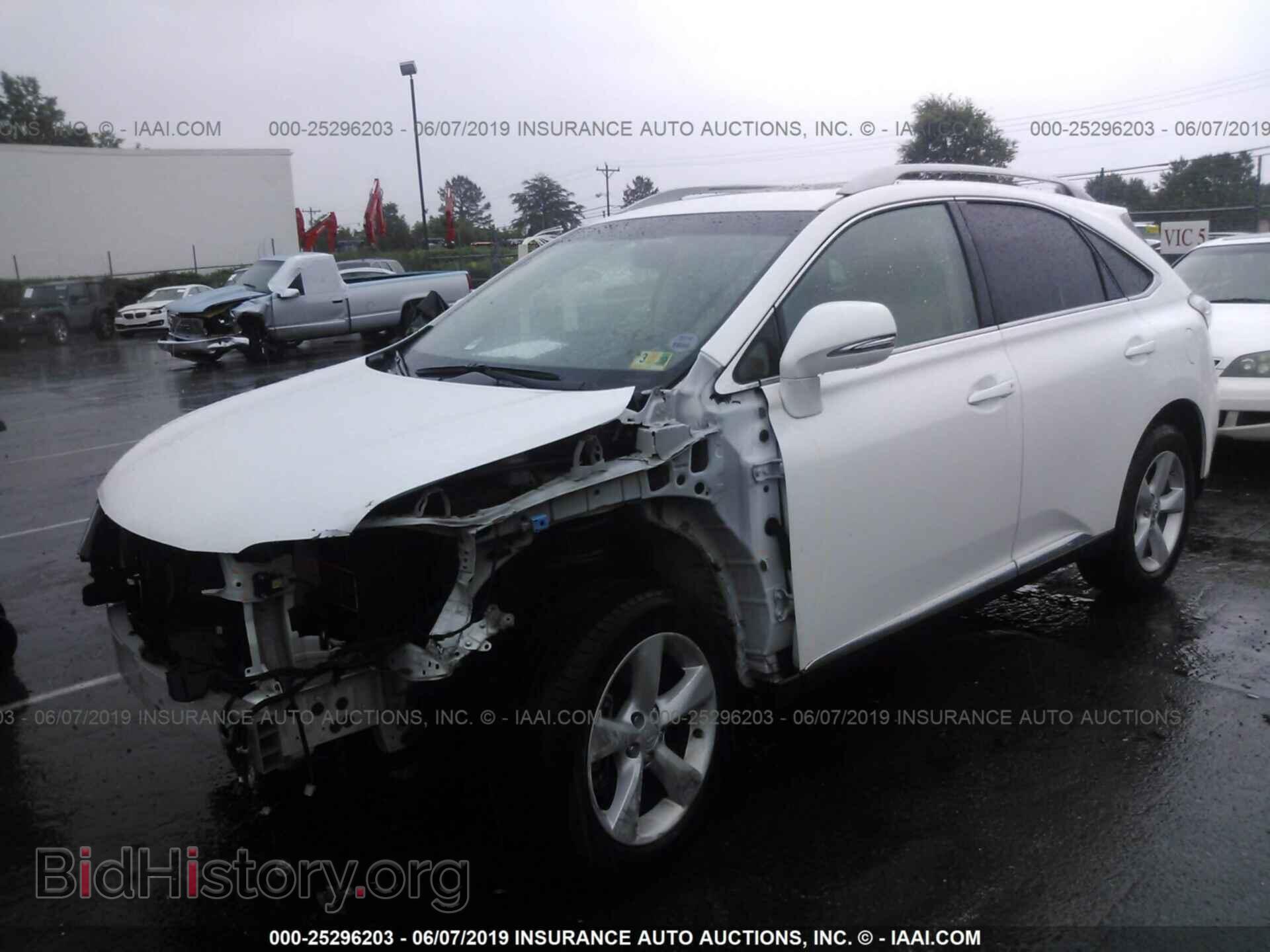 2013 LEXUS RX - VIN: 2T2BK1BA1DC217790 - Фото 2