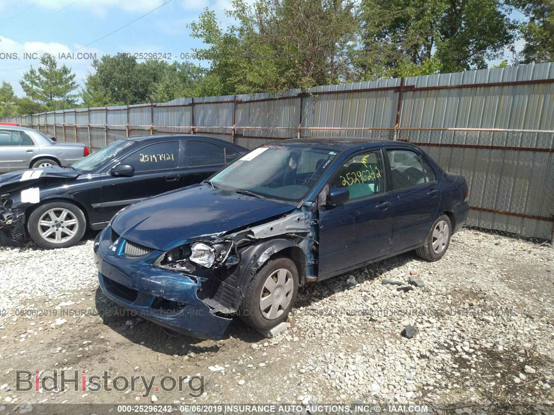 2005 MITSUBISHI LANCER - VIN: JA3AJ26E65U009350 - Фото 2