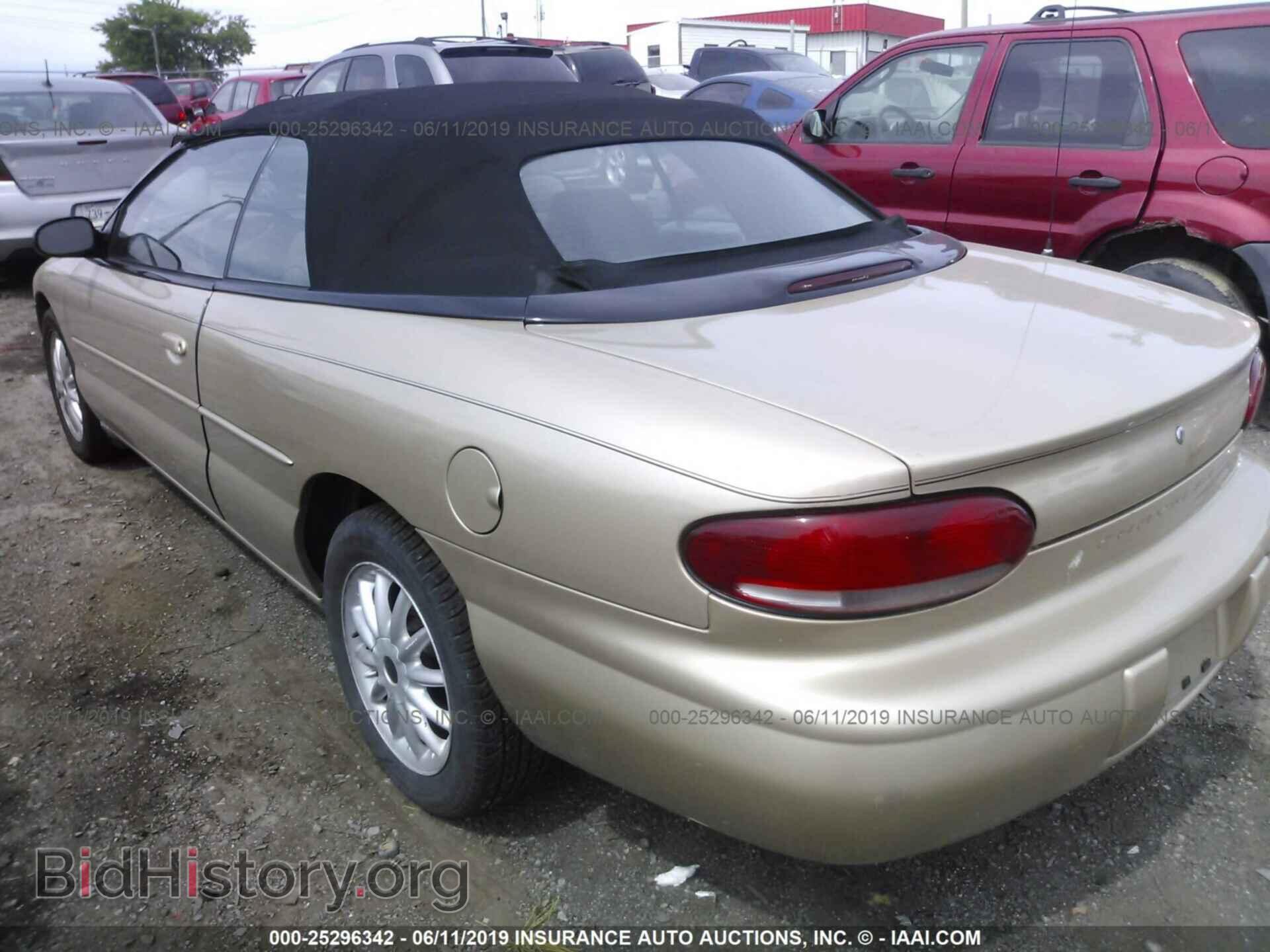 2000 CHRYSLER SEBRING - VIN: 3C3EL55H9YT247531 - Фото 3