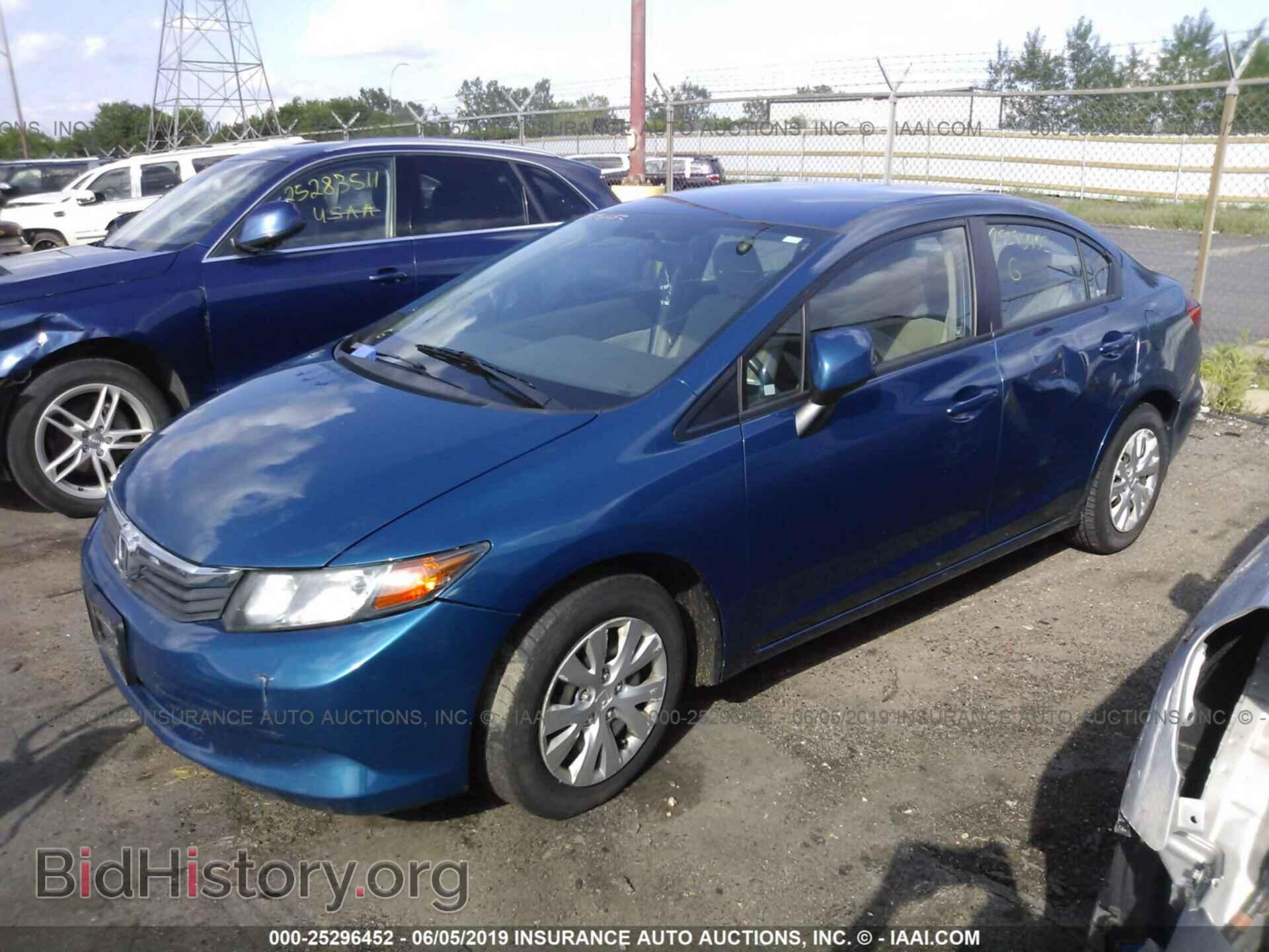 2012 HONDA CIVIC - VIN: 19XFB2F51CE030011 - Фото 2