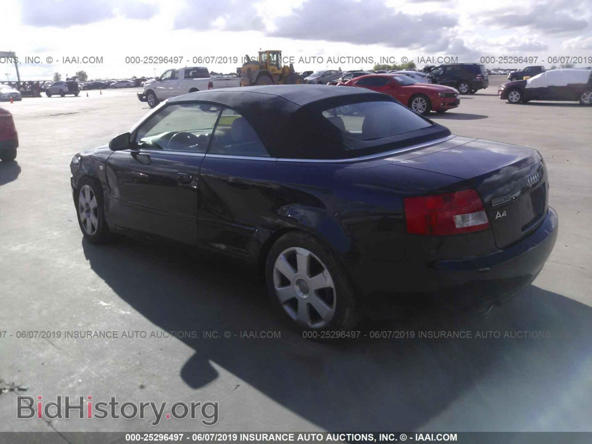 2006 AUDI A4 - VIN: WAUDT48H86K006956 - Фото 3