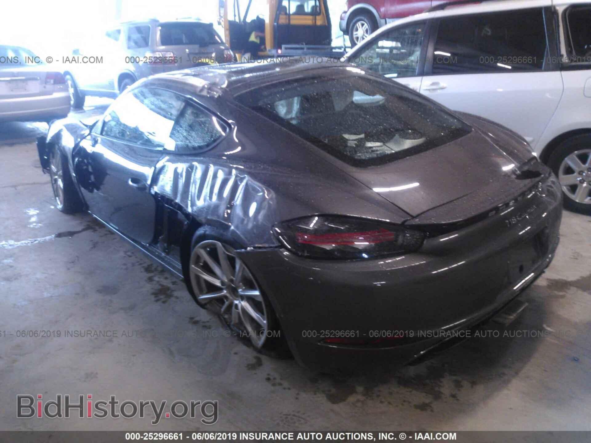 2019 PORSCHE CAYMAN - VIN: WP0AA2A89KS261054 - Фото 3