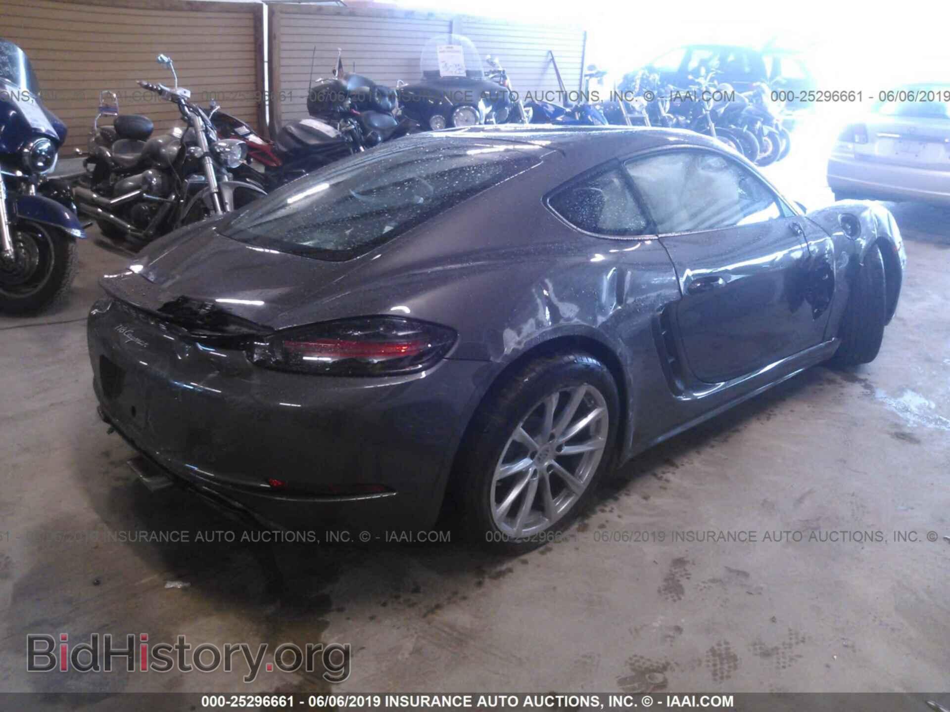 2019 PORSCHE CAYMAN - VIN: WP0AA2A89KS261054 - Фото 4