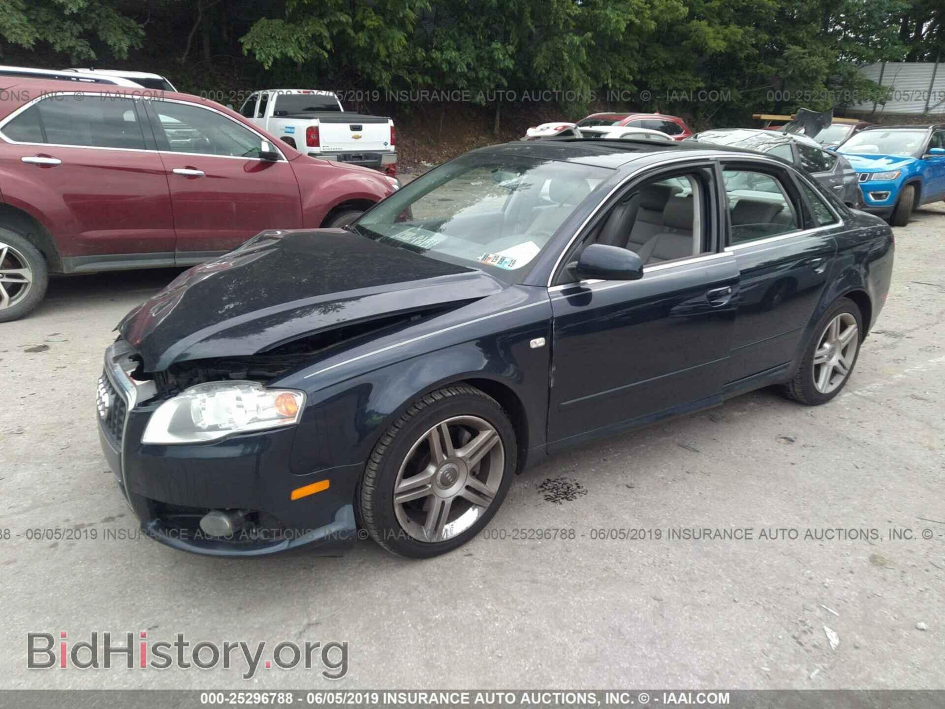 2008 AUDI A4 - VIN: WAUDF78E68A021124 - Фото 2