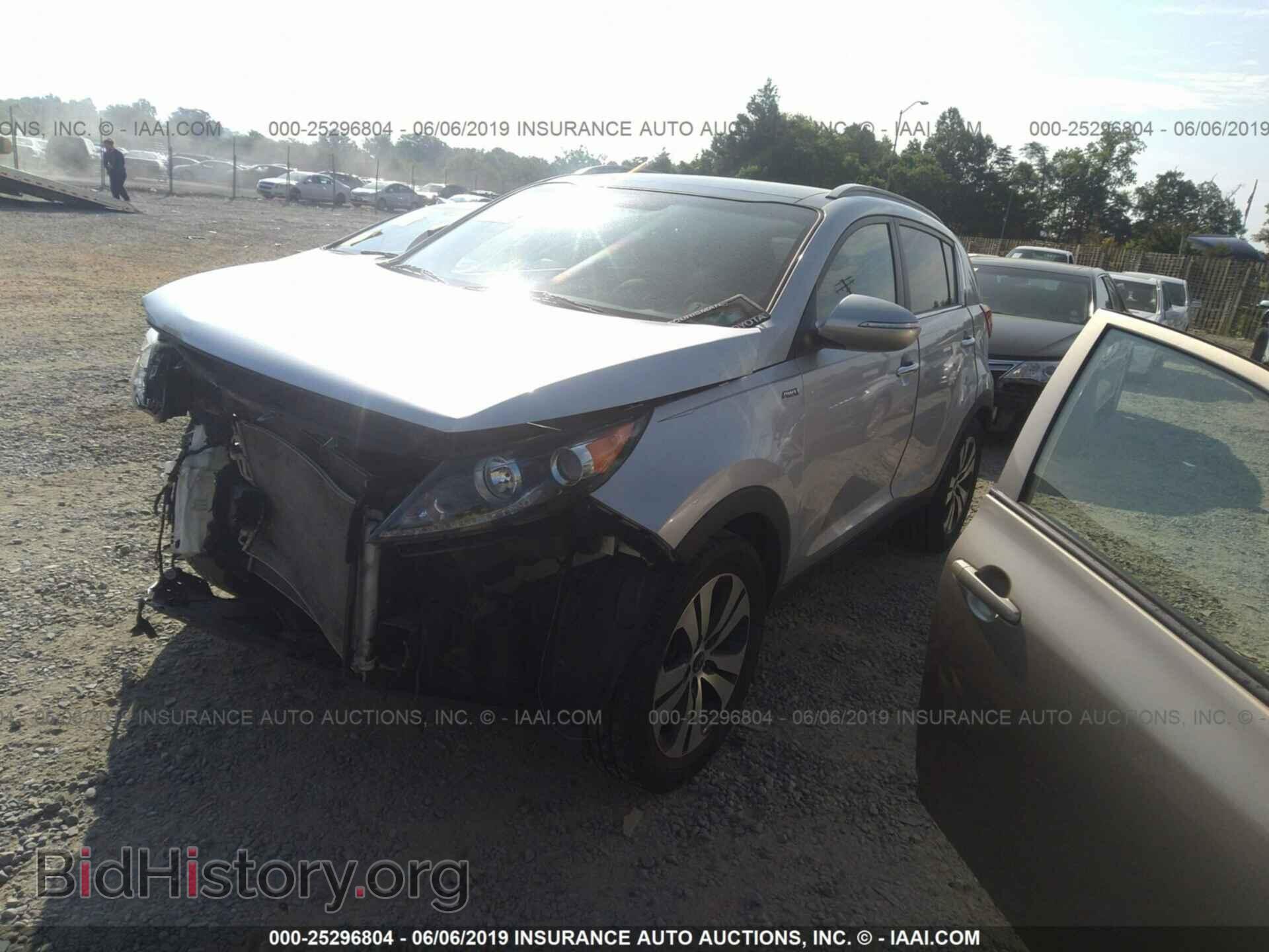 2012 KIA SPORTAGE - VIN: KNDPCCA2XC7201214 - Фото 2