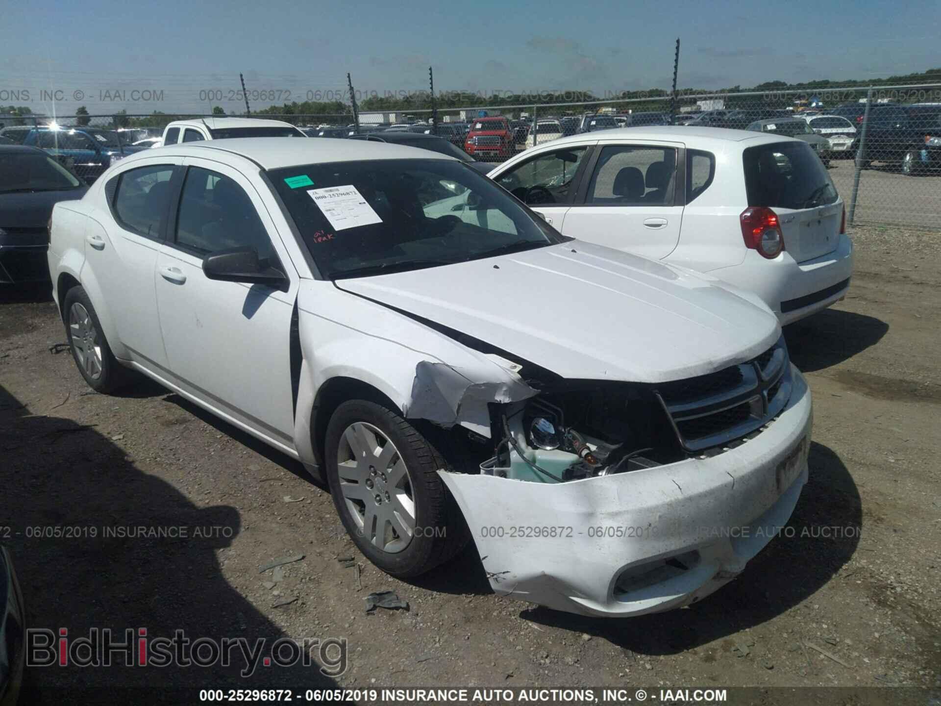 Photo 1C3CDZAB1EN155807 - DODGE AVENGER 2014