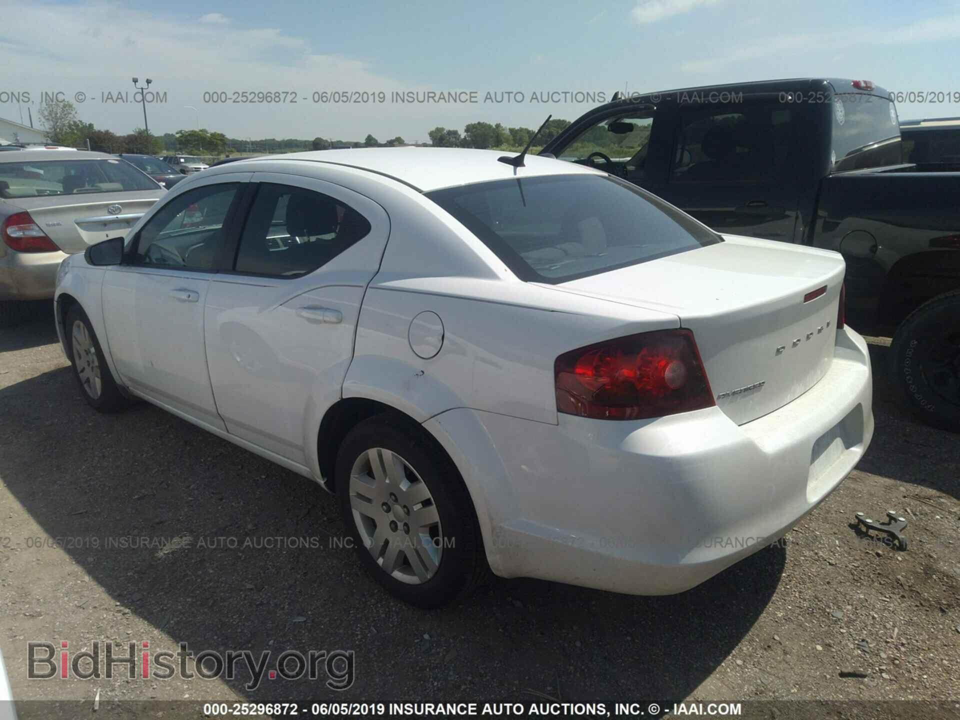 2014 DODGE AVENGER - VIN: 1C3CDZAB1EN155807 - Фото 3