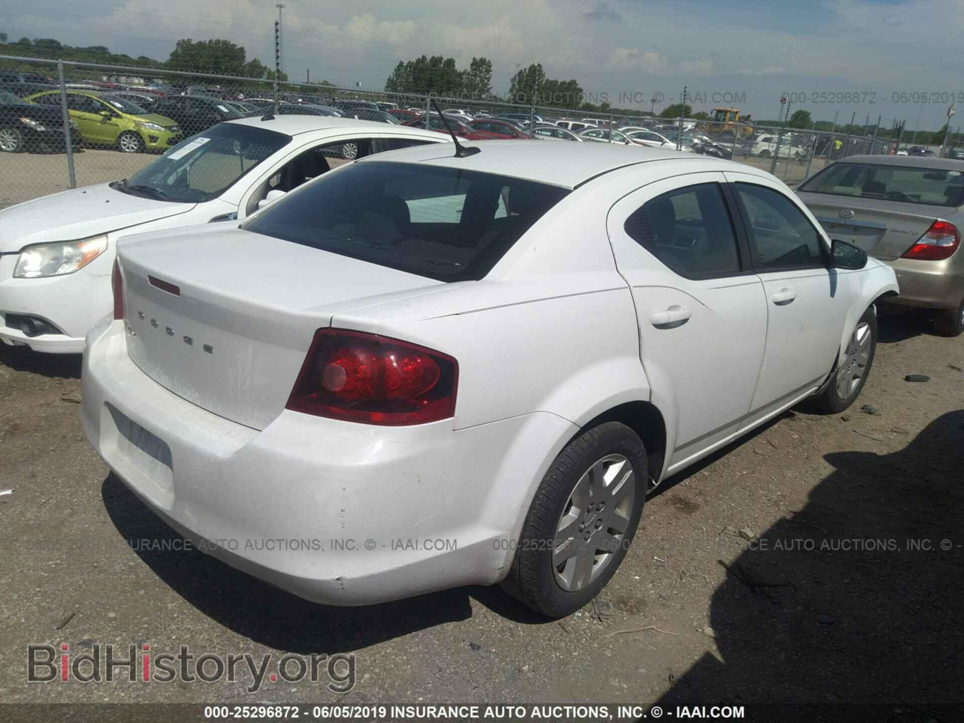 2014 DODGE AVENGER - VIN: 1C3CDZAB1EN155807 - Фото 4