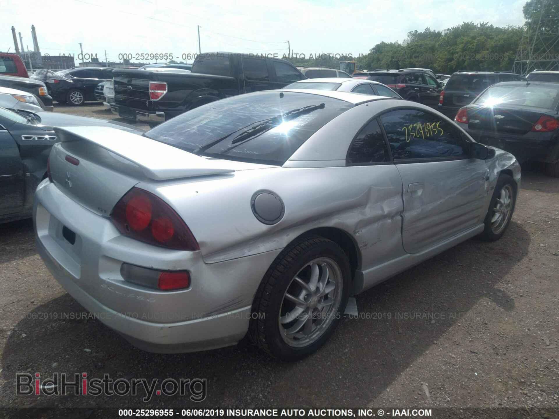 2002 MITSUBISHI ECLIPSE - VIN: 4A3AC54H62E099385 - Фото 4
