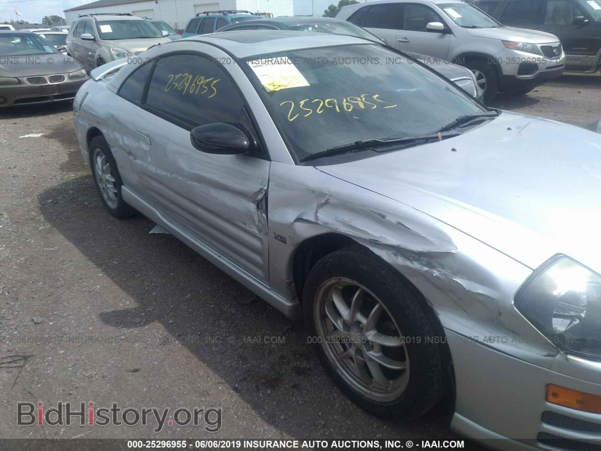 2002 MITSUBISHI ECLIPSE - VIN: 4A3AC54H62E099385 - Фото 6