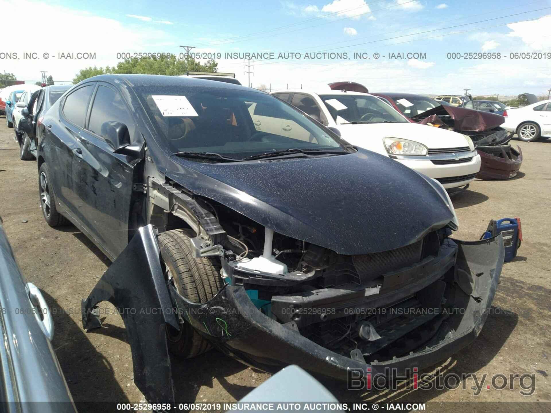 Photo 5NPDH4AE7DH193204 - HYUNDAI ELANTRA 2013