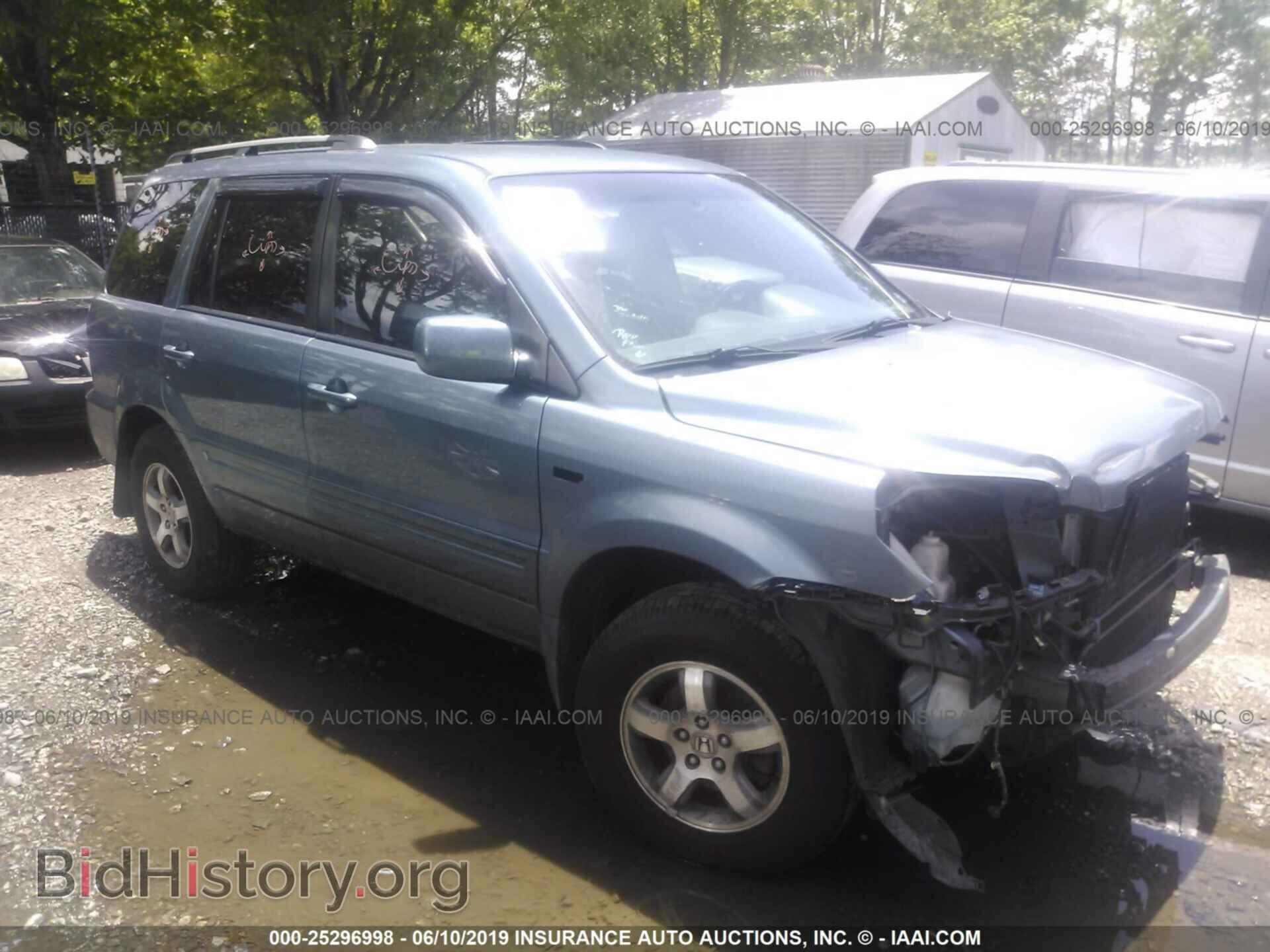 Фотография 5FNYF28416B008574 - HONDA PILOT 2006