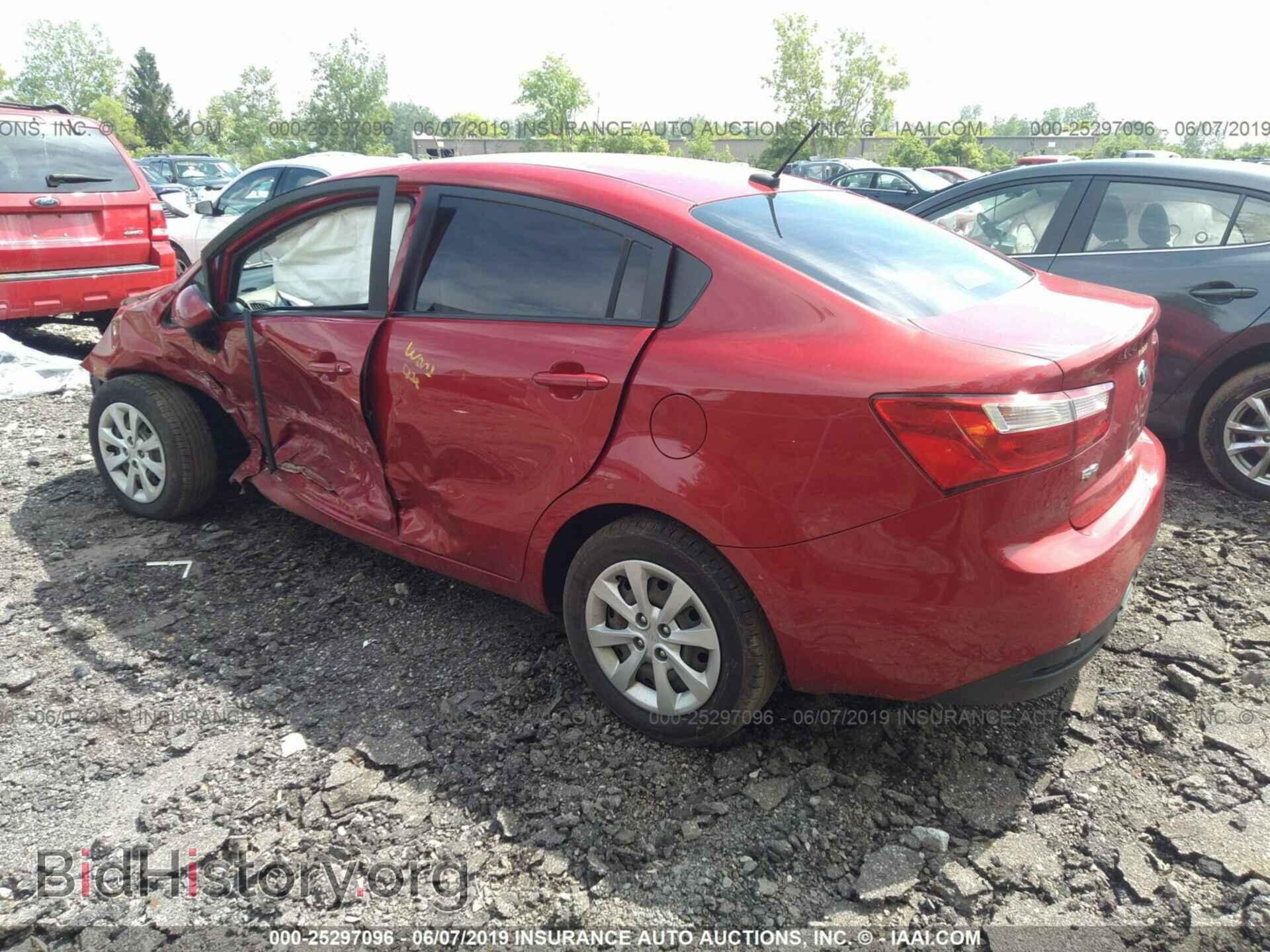 2014 KIA RIO - VIN: KNADM4A35E6371002 - Фото 3