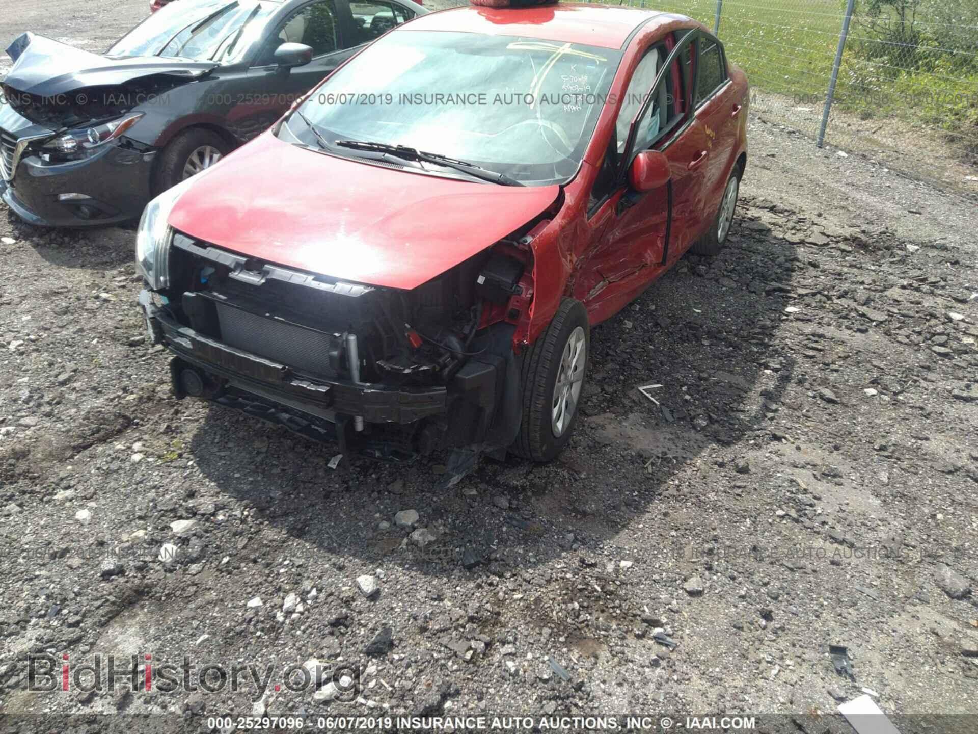 2014 KIA RIO - VIN: KNADM4A35E6371002 - Фото 6