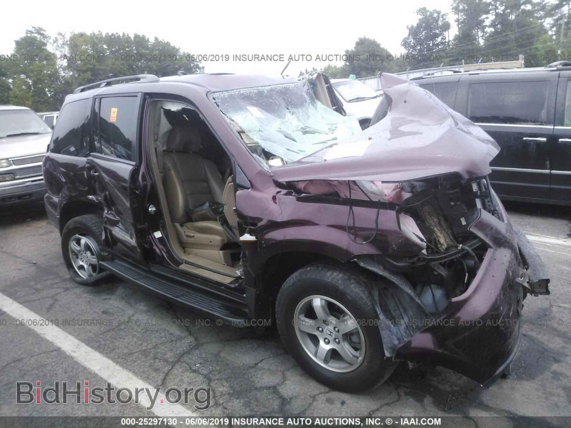 Фотография 5FNYF28677B024524 - HONDA PILOT 2007