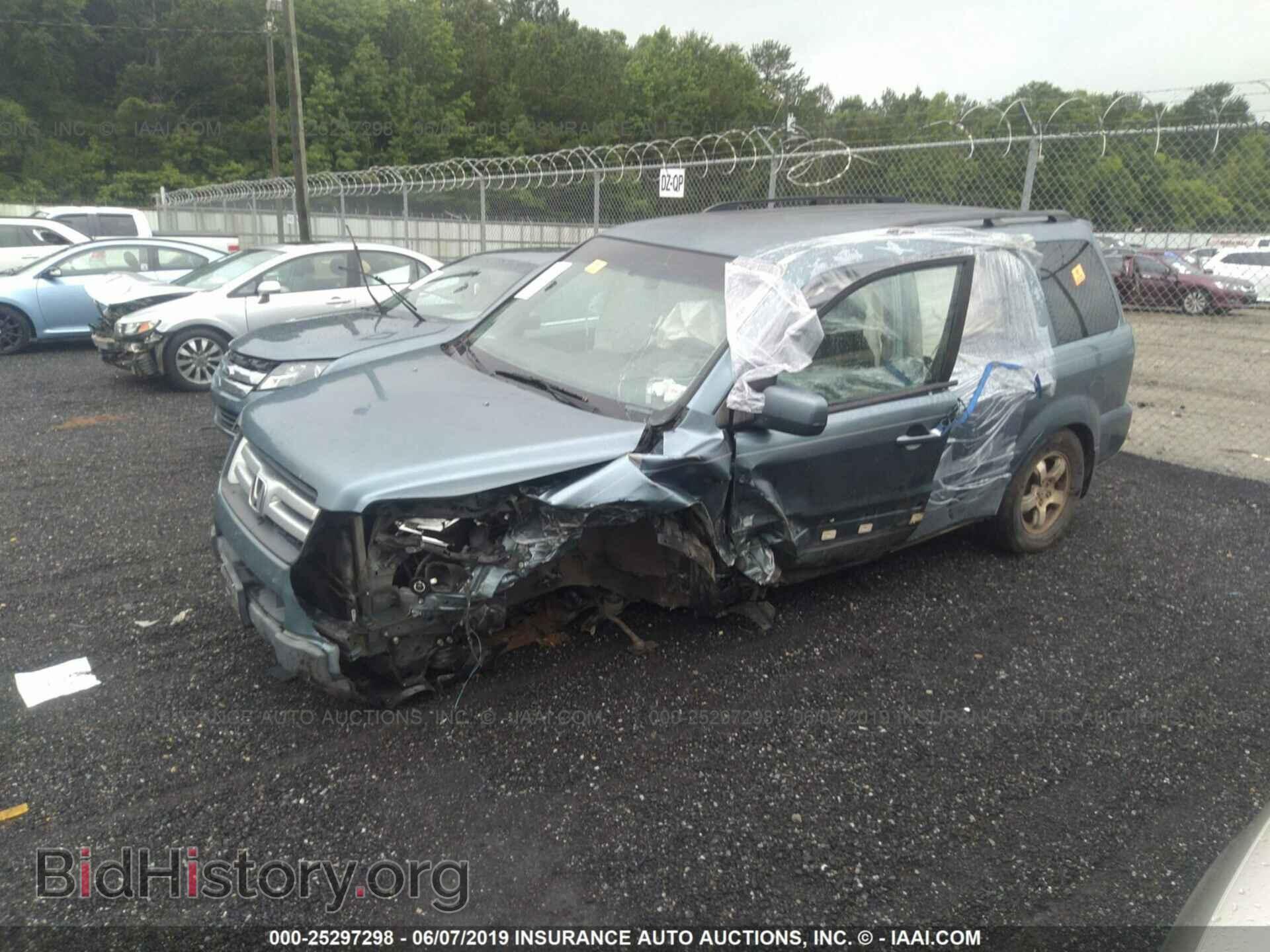 2008 HONDA PILOT - VIN: 5FNYF28408B017026 - Фото 2
