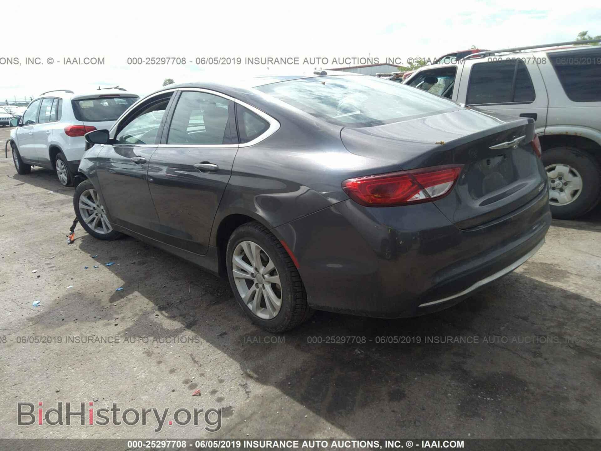 2015 CHRYSLER 200 - VIN: 1C3CCCAB6FN652109 - Фото 3