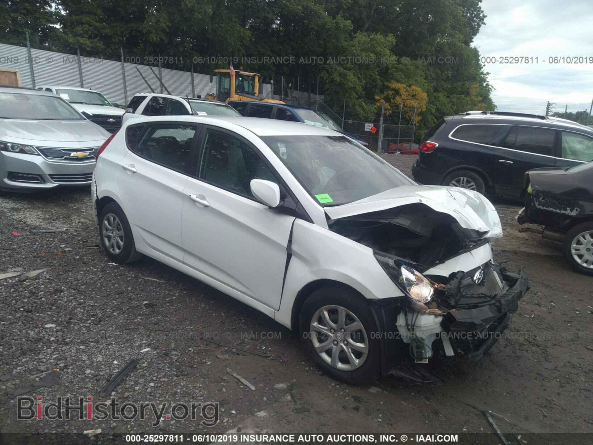 Photo KMHCT5AE9CU008215 - HYUNDAI ACCENT 2012