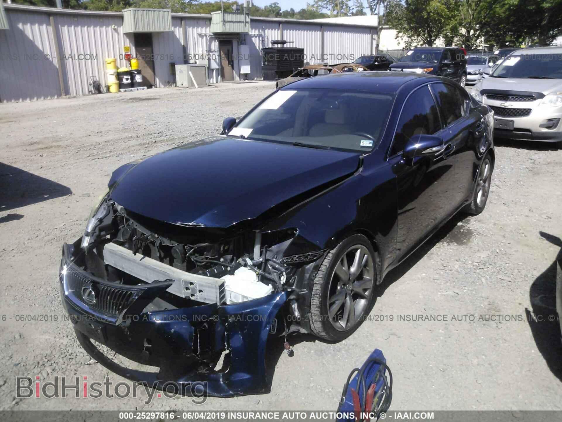 2010 LEXUS IS - VIN: JTHBF5C20A5124161 - Фото 2