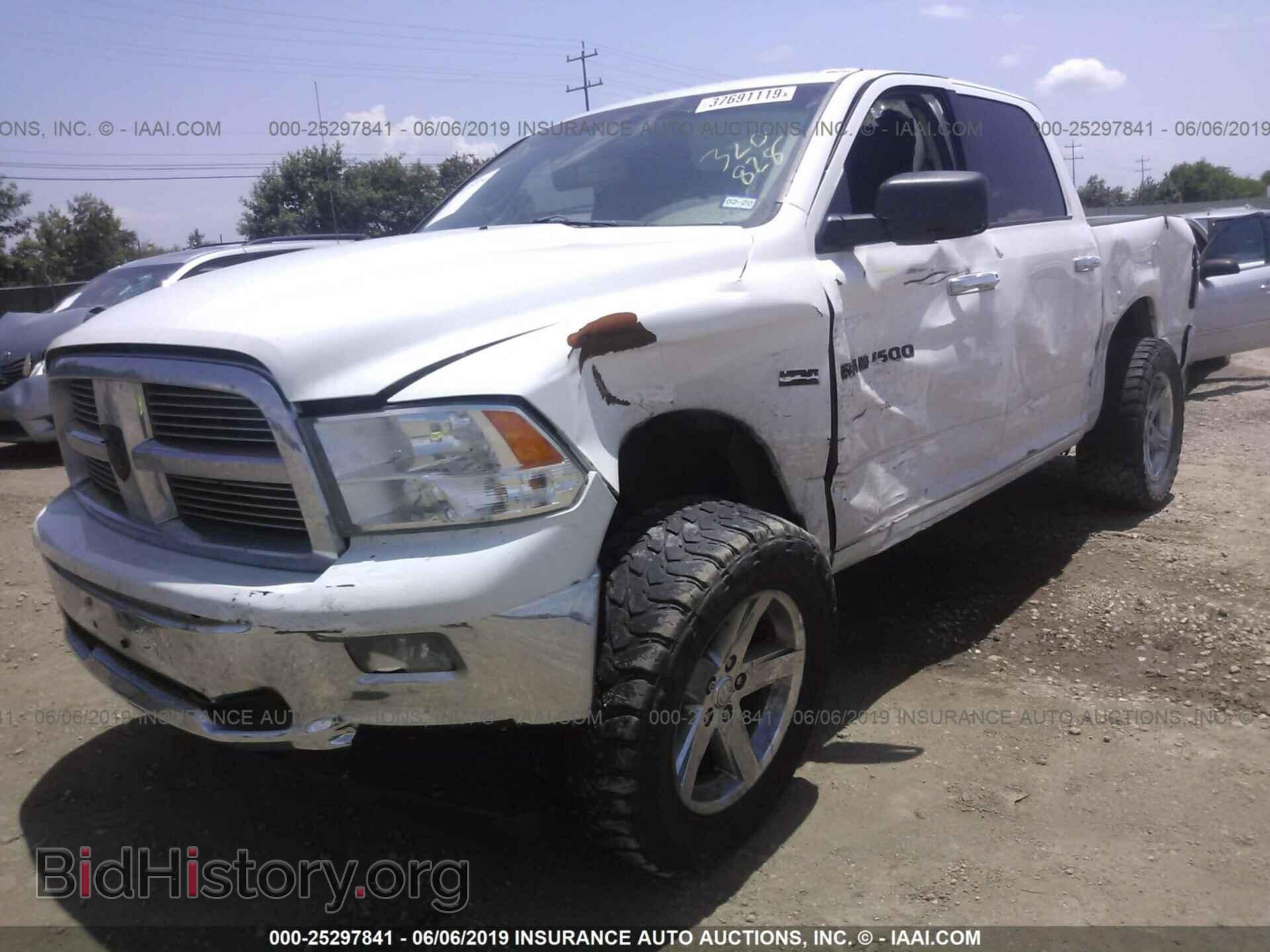 2012 DODGE RAM 1500 - VIN: 1C6RD7LT5CS320828 - Фото 2