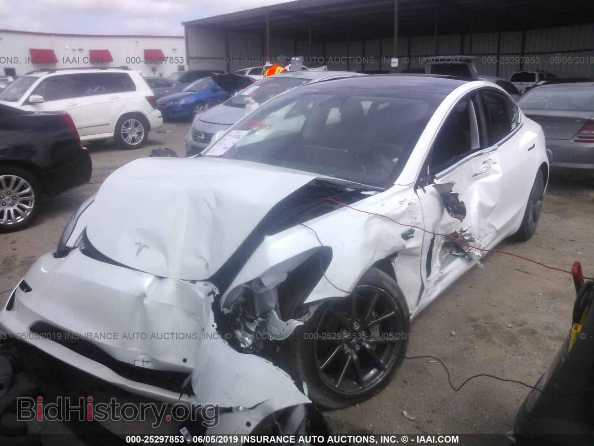 2019 TESLA MODEL 3 - VIN: 5YJ3E1EA3KF300111 - Фото 2