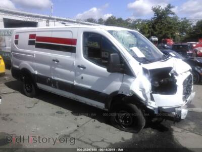 2017 Ford TRANSIT T-250, white — VIN 1FTYR1ZM2HKB10150, IAAI