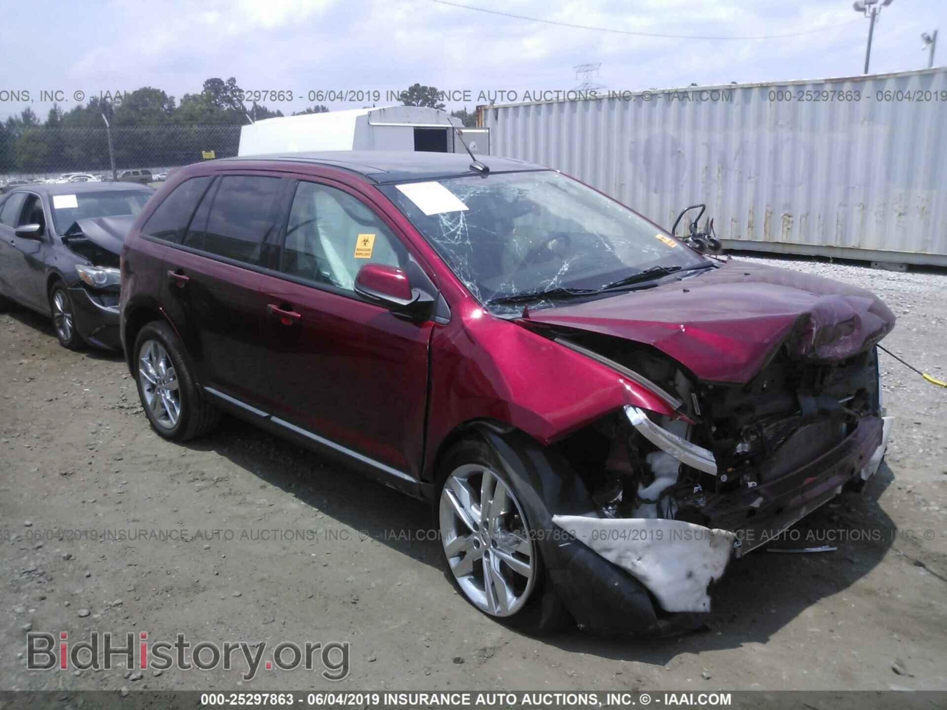 Фотография 2FMDK3JC9DBE10141 - FORD EDGE 2013