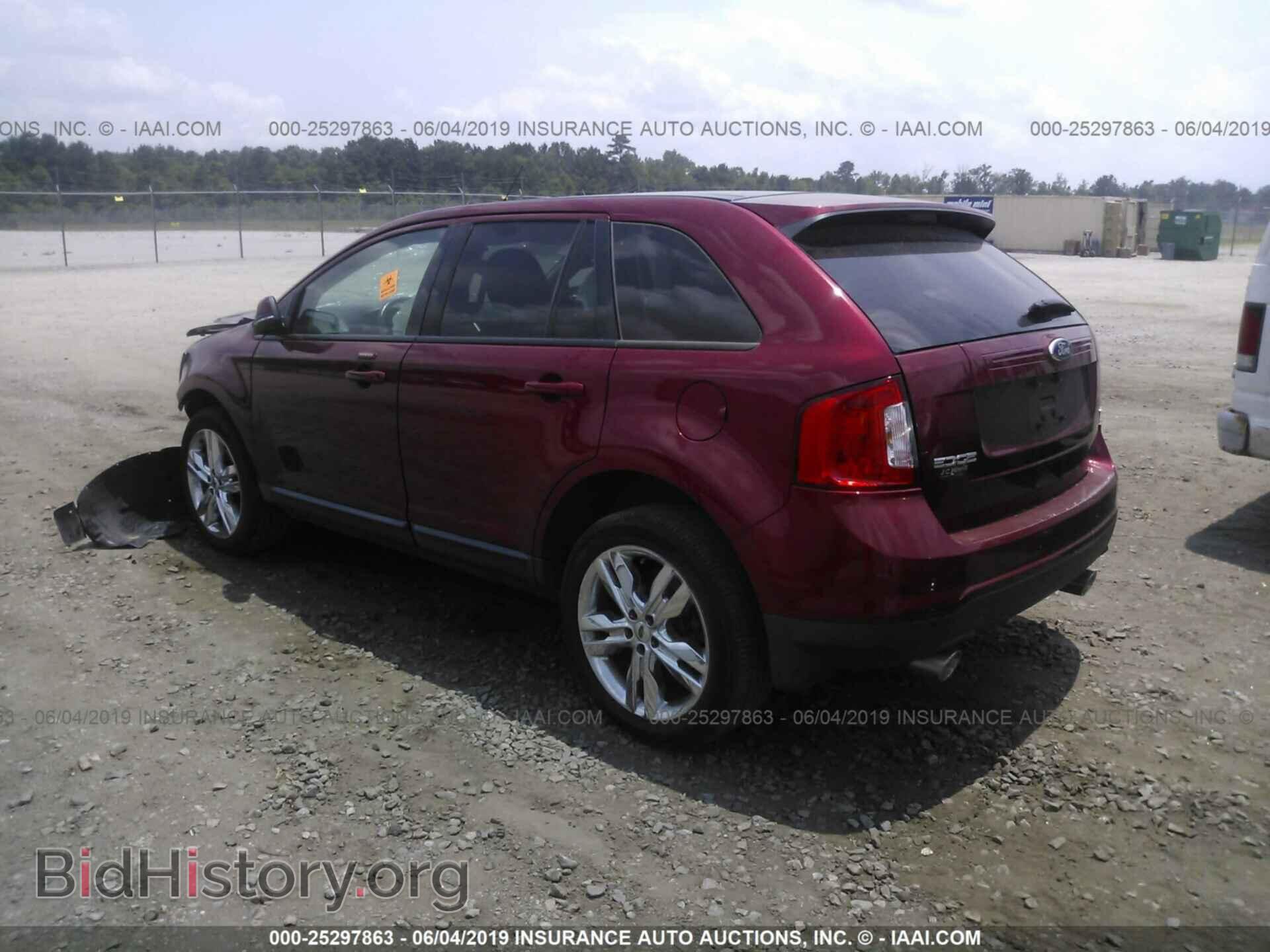 2013 FORD EDGE - VIN: 2FMDK3JC9DBE10141 - Фото 3