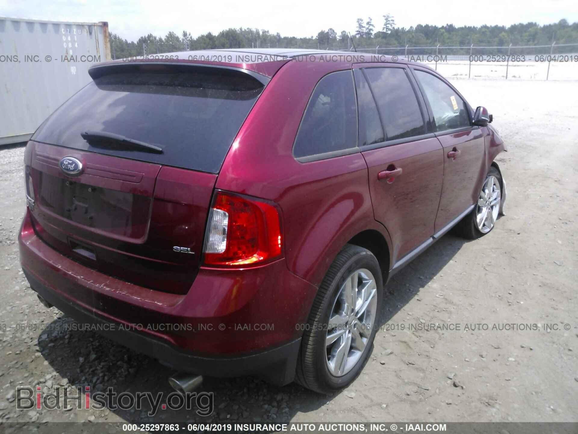 2013 FORD EDGE - VIN: 2FMDK3JC9DBE10141 - Фото 4