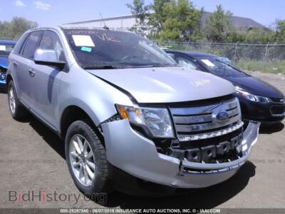 2009 Ford EDGE SEL, серебристый — VIN 2FMDK48C99BA79869, IAAI