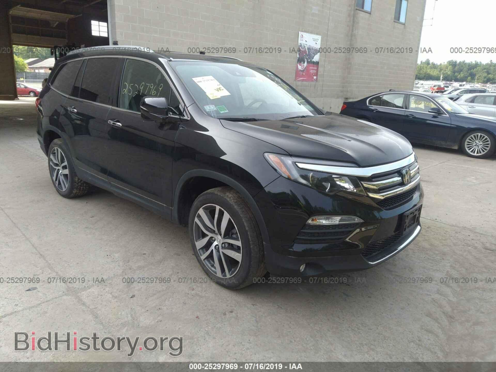 Фотография 5FNYF6H97GB031507 - HONDA PILOT 2016