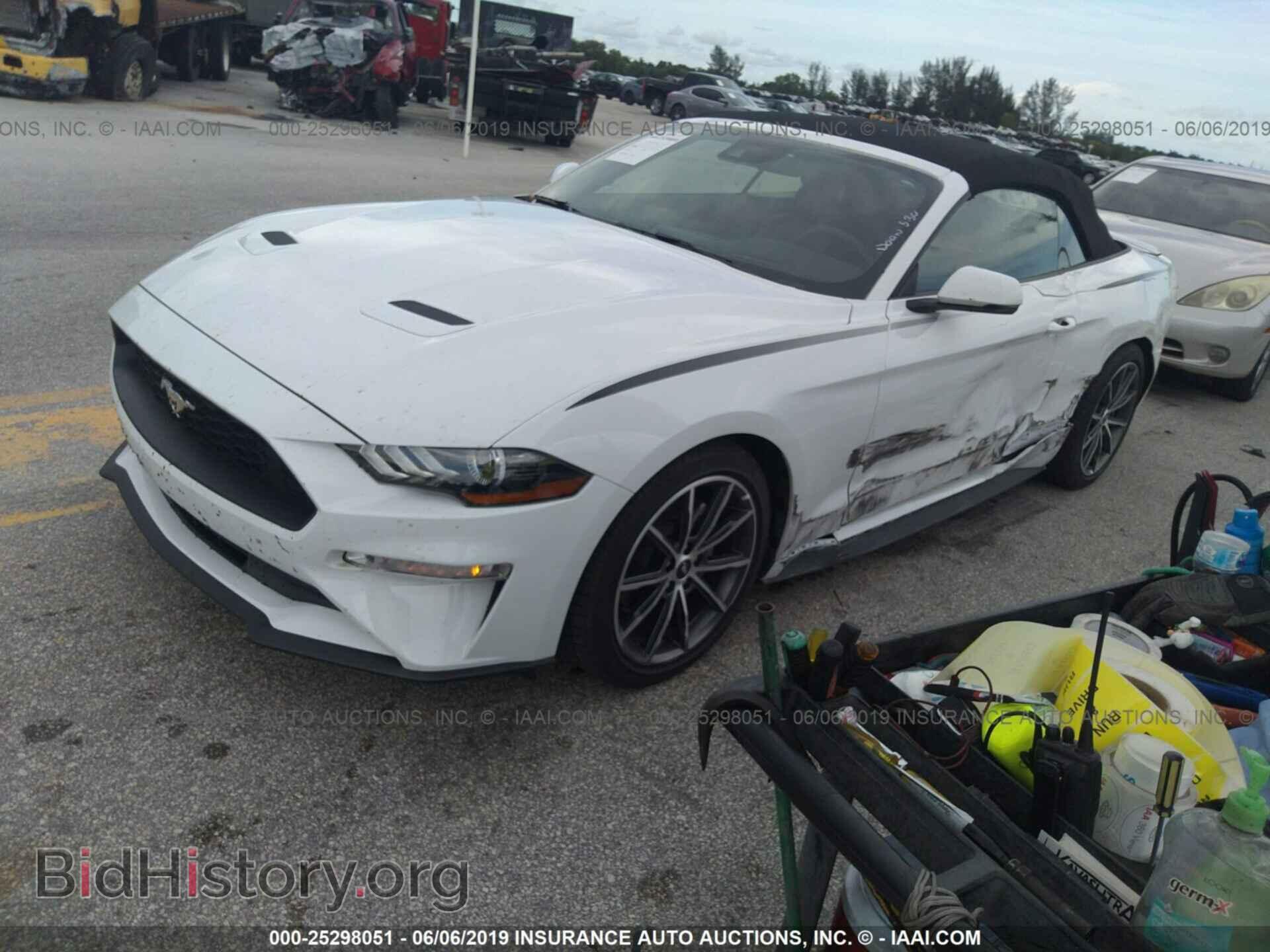 2019 FORD MUSTANG - VIN: 1FATP8UH7K5149962 - Фото 2