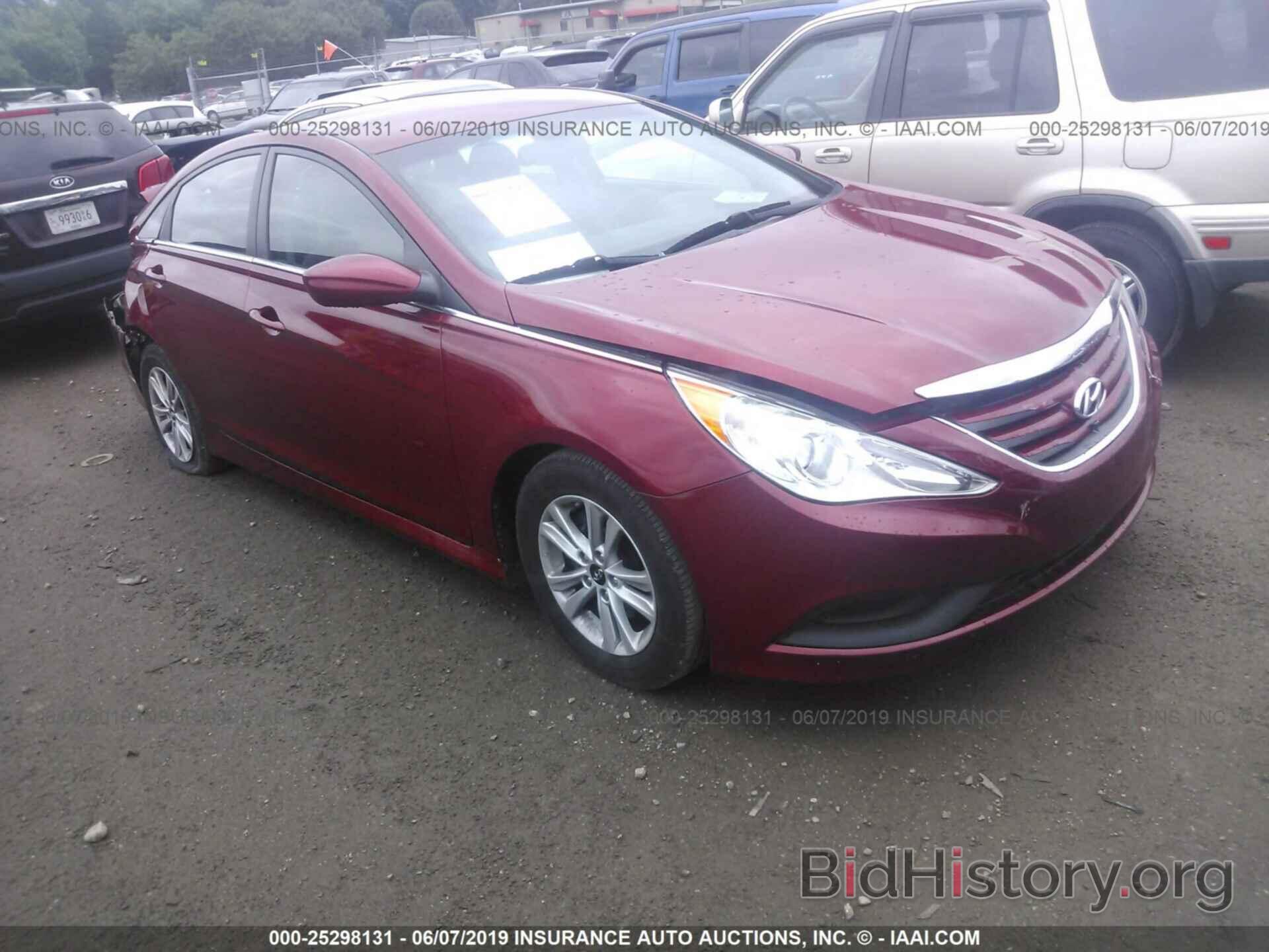 Photo 5NPEB4AC0EH858496 - HYUNDAI SONATA 2014