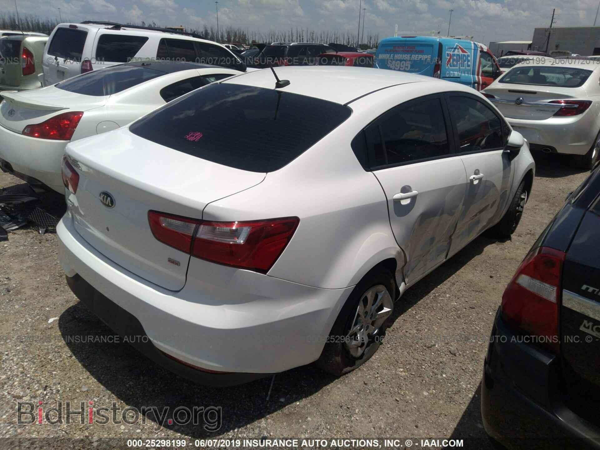 2016 KIA RIO - VIN: KNADM4A3XG6688471 - Фото 4