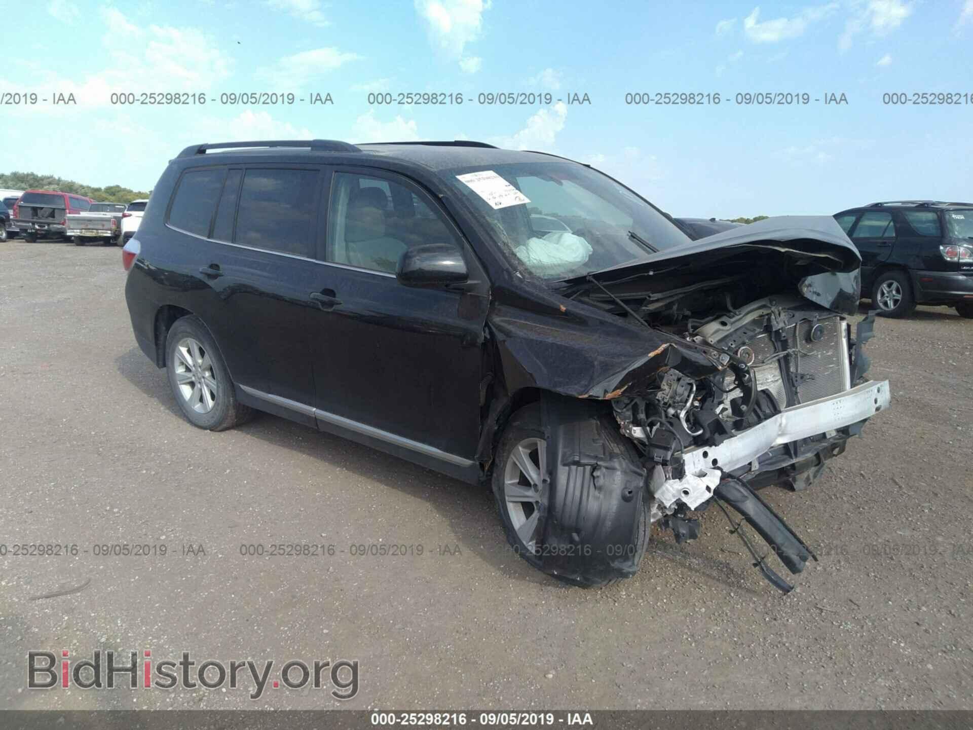 Фотография 5TDZA3EH4CS020676 - TOYOTA HIGHLANDER 2012