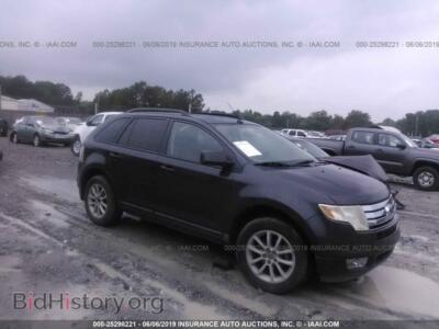 2007 Ford EDGE SEL, gray — VIN 2FMDK38C37BA55400, IAAI