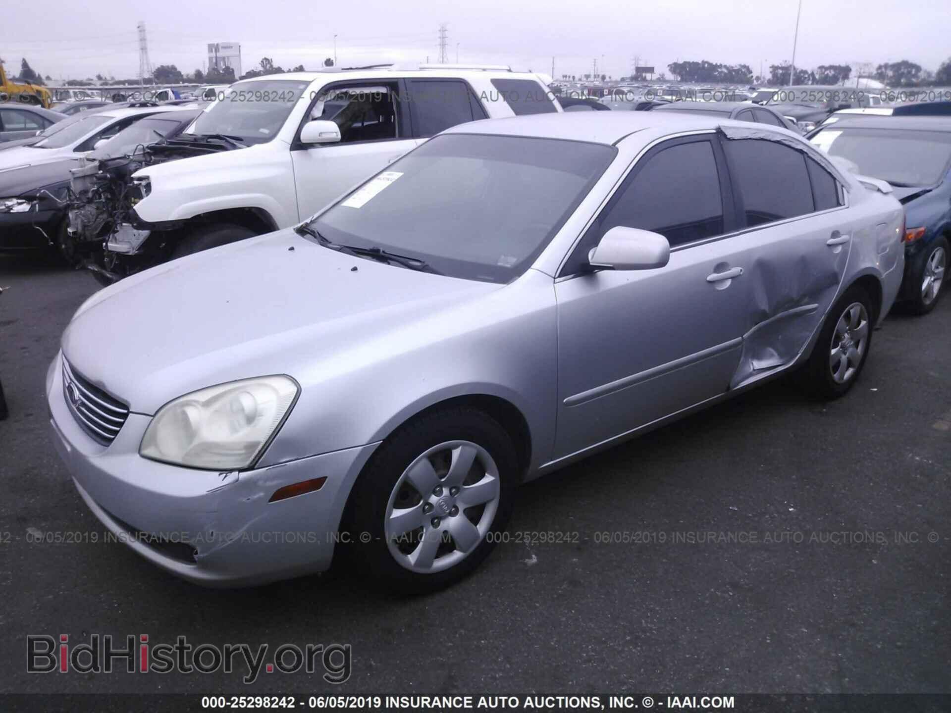2007 KIA OPTIMA - VIN: KNAGE123875153068 - Фото 2