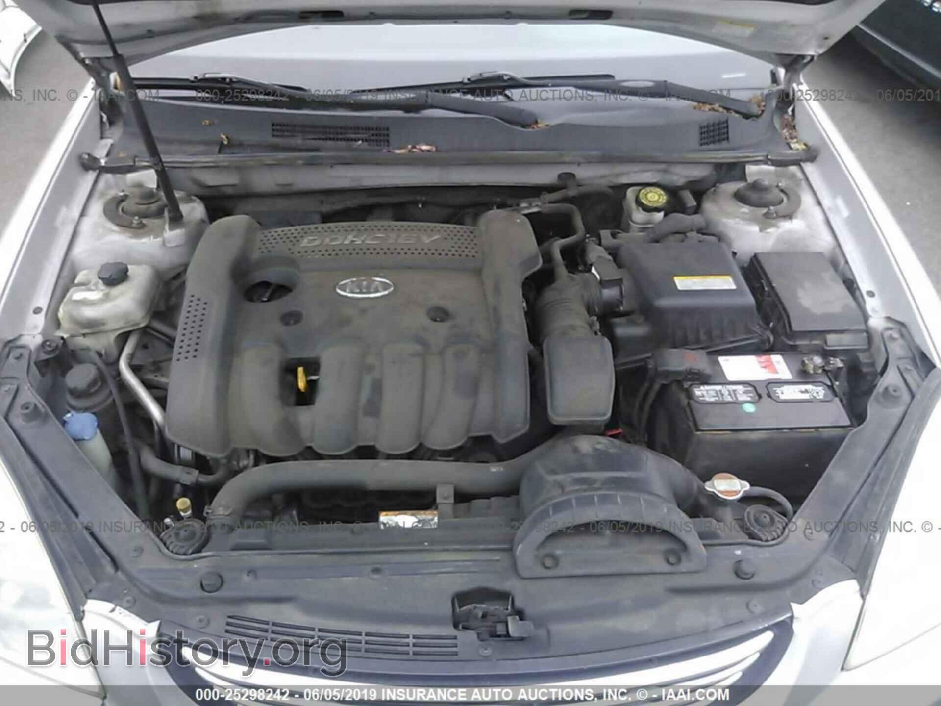2007 KIA OPTIMA - VIN: KNAGE123875153068 - Фото 10