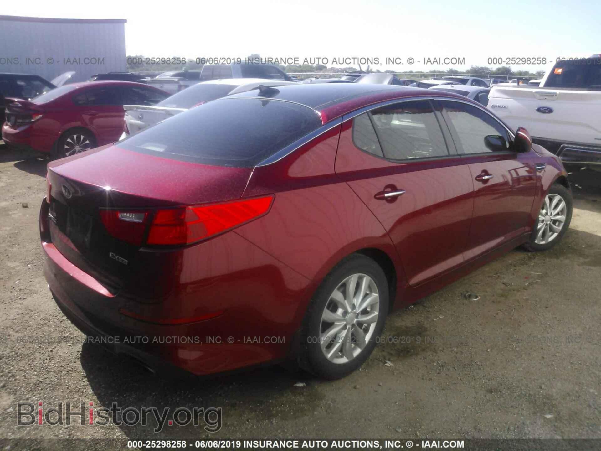 2015 KIA OPTIMA - VIN: 5XXGN4A76FG501047 - Фото 4