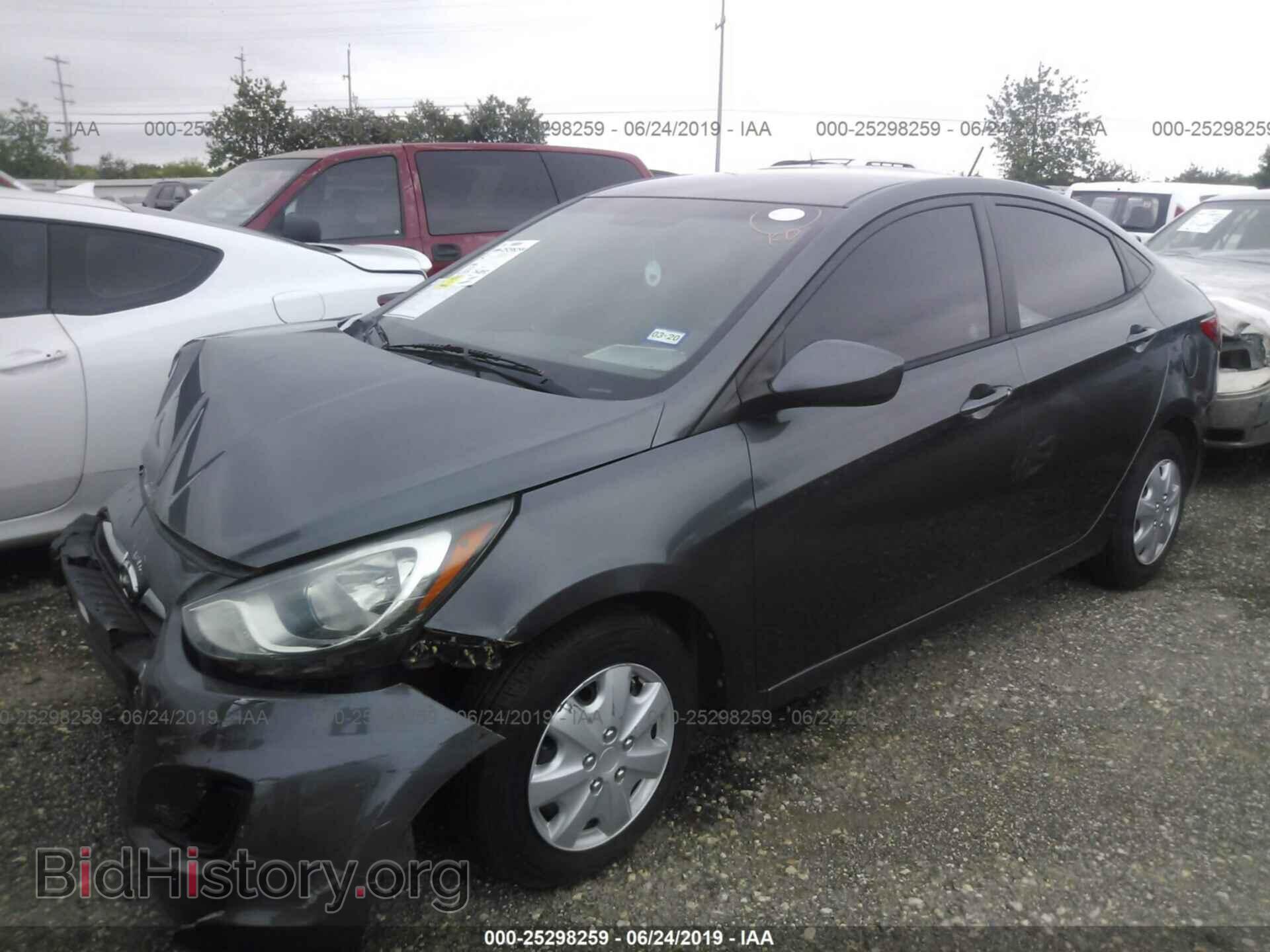 2013 HYUNDAI ACCENT - VIN: KMHCT4AEXDU384241 - Фото 2