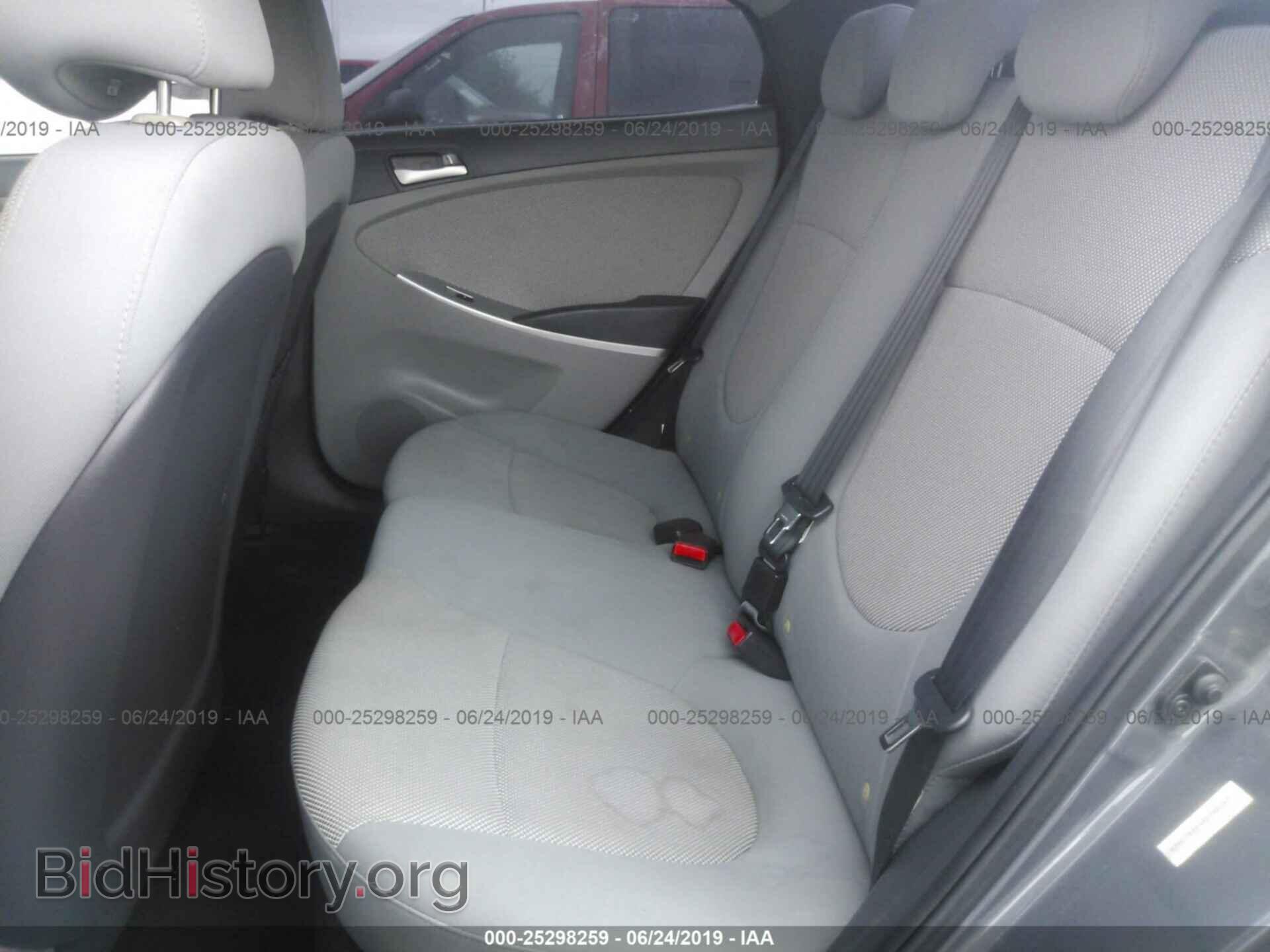 2013 HYUNDAI ACCENT - VIN: KMHCT4AEXDU384241 - Фото 8